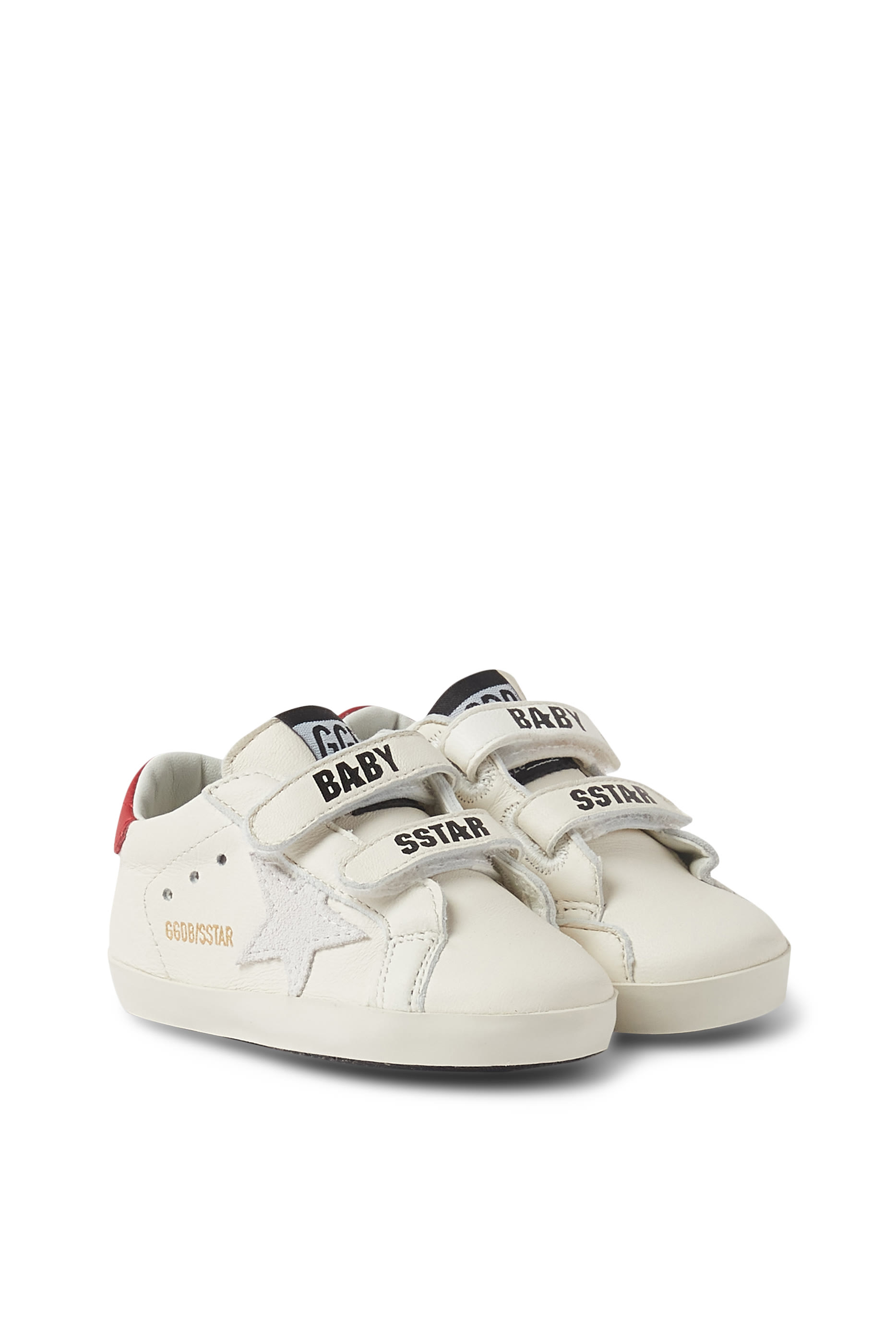 Kids School Leather Sneakers