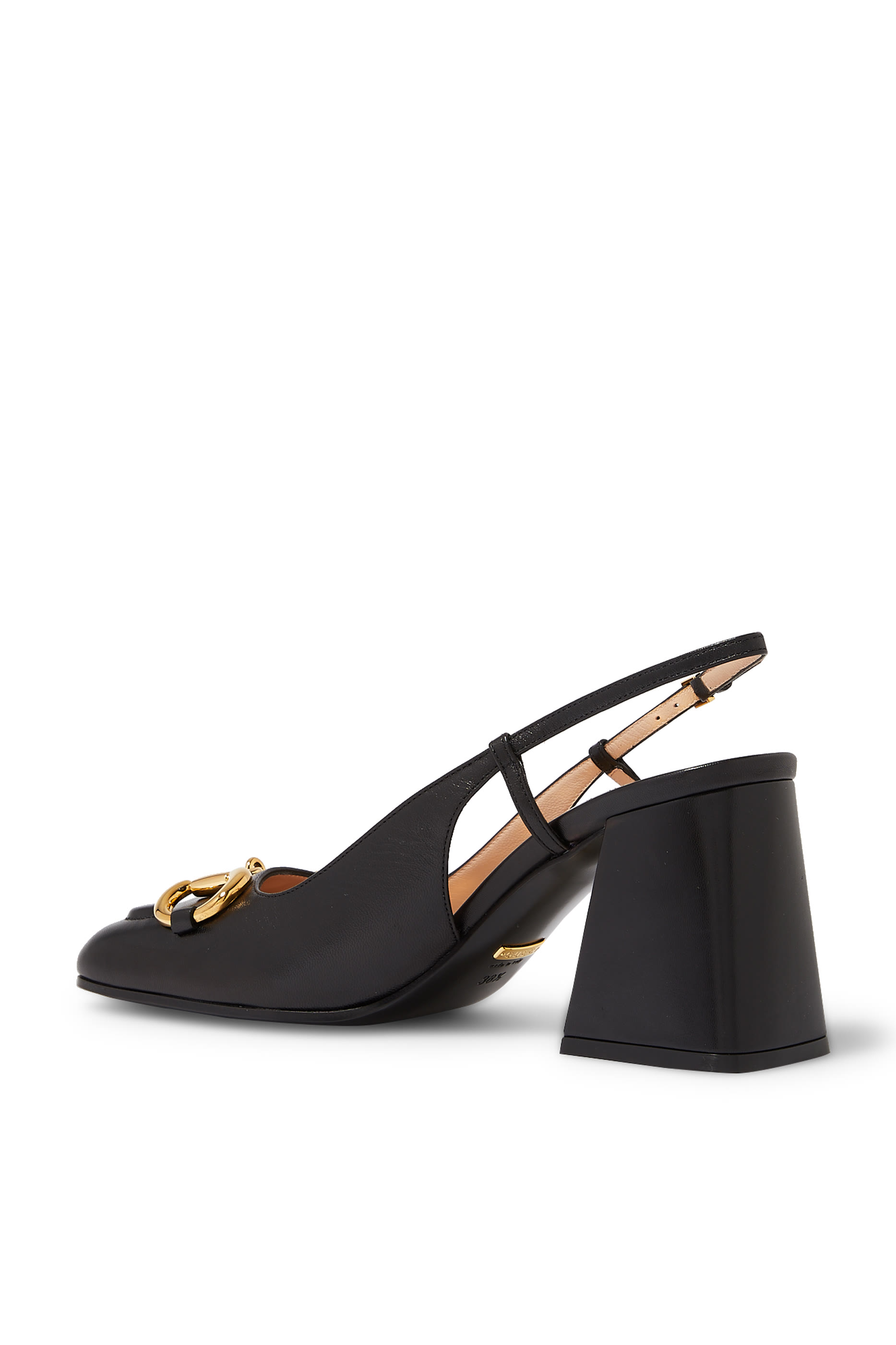 Women's Mid-heel Slingback with Horsebit