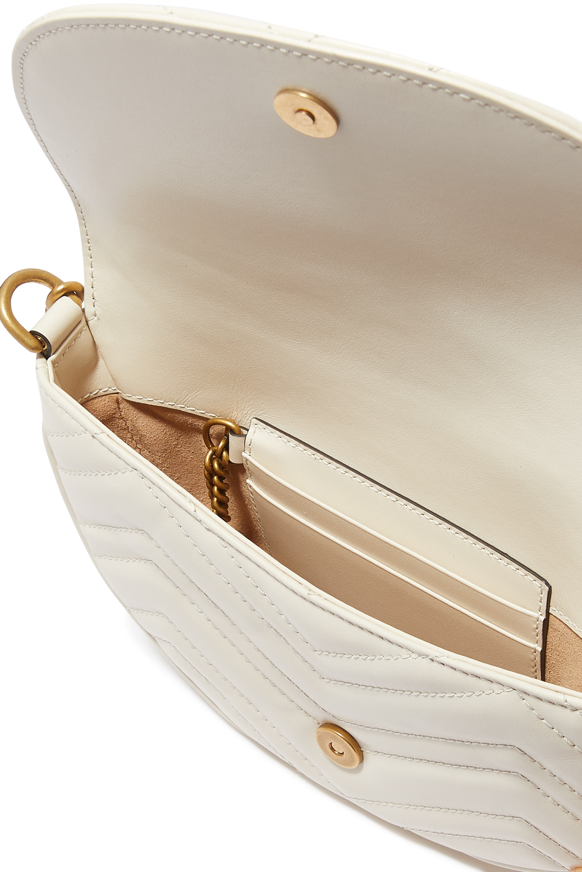 GG Marmot Matelass&eacute; Chain Mini Bag