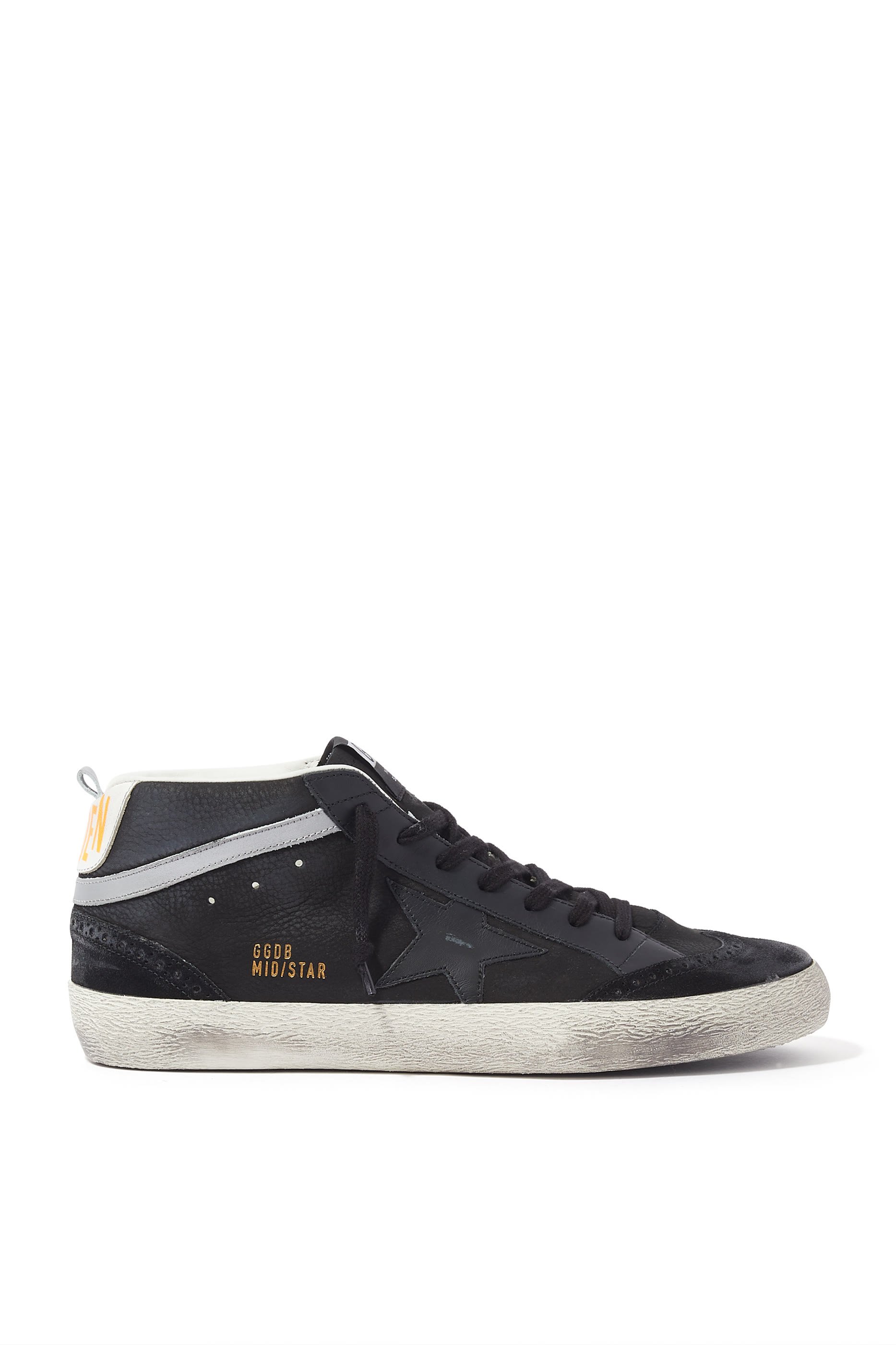 Mid Star Leather Sneakers