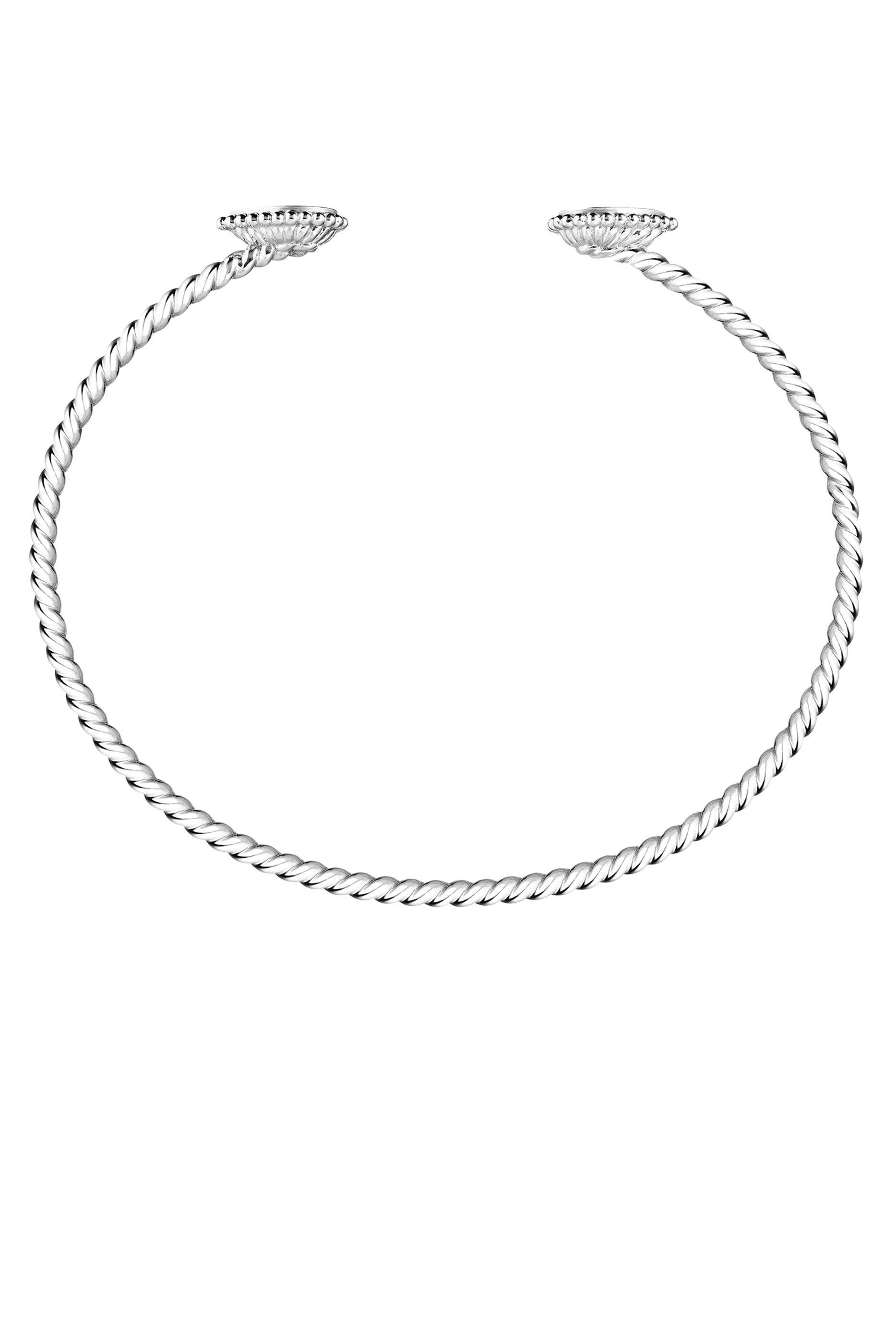 Serpent Boh&egrave;me XS Motif Bracelet, 18k White Gold & Diamonds