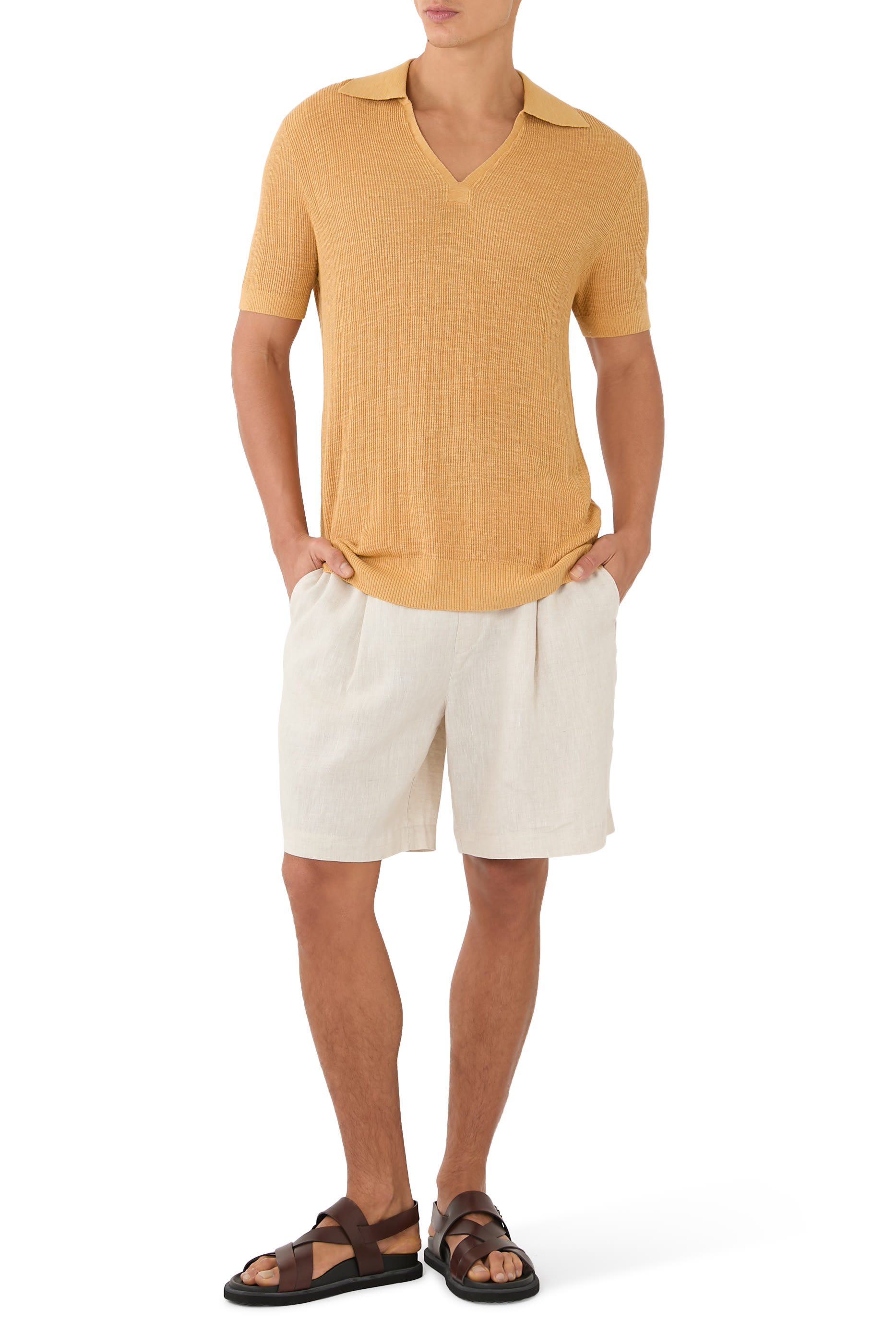 Joaquim Cotton-Blend Polo Shirt