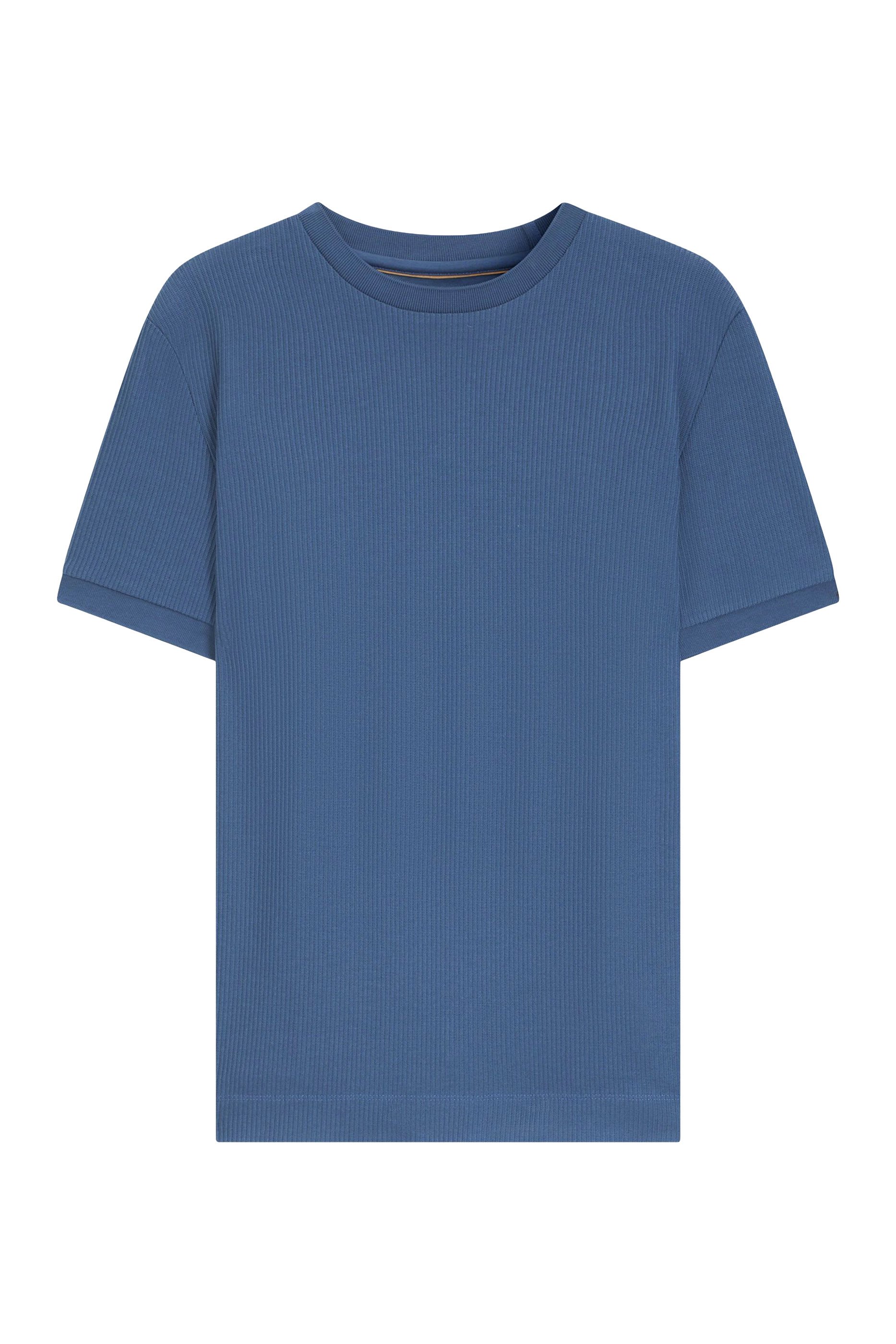  Regular-Fit T-Shirt in Structured Cotton