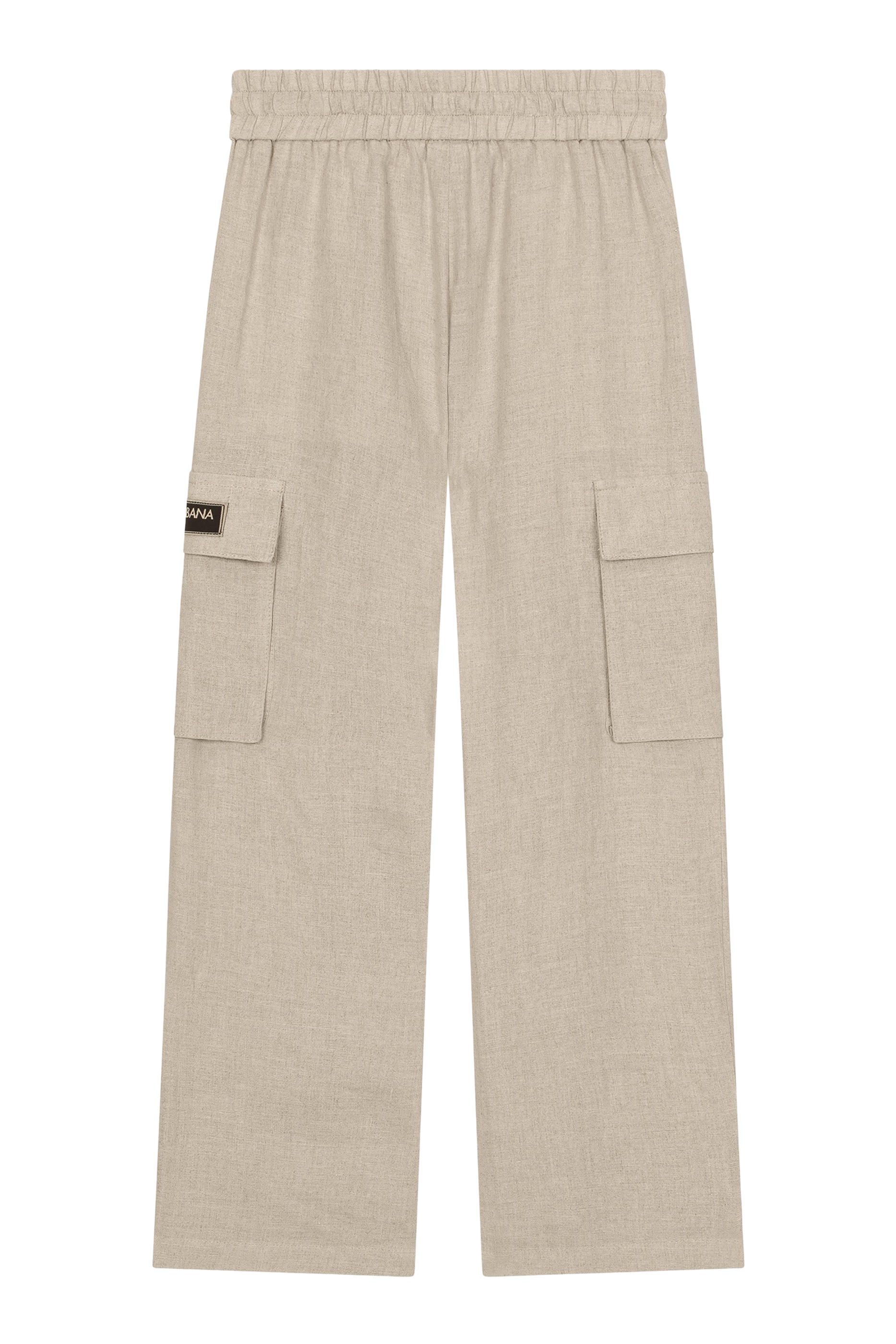 Kids Linen Cargo Pants