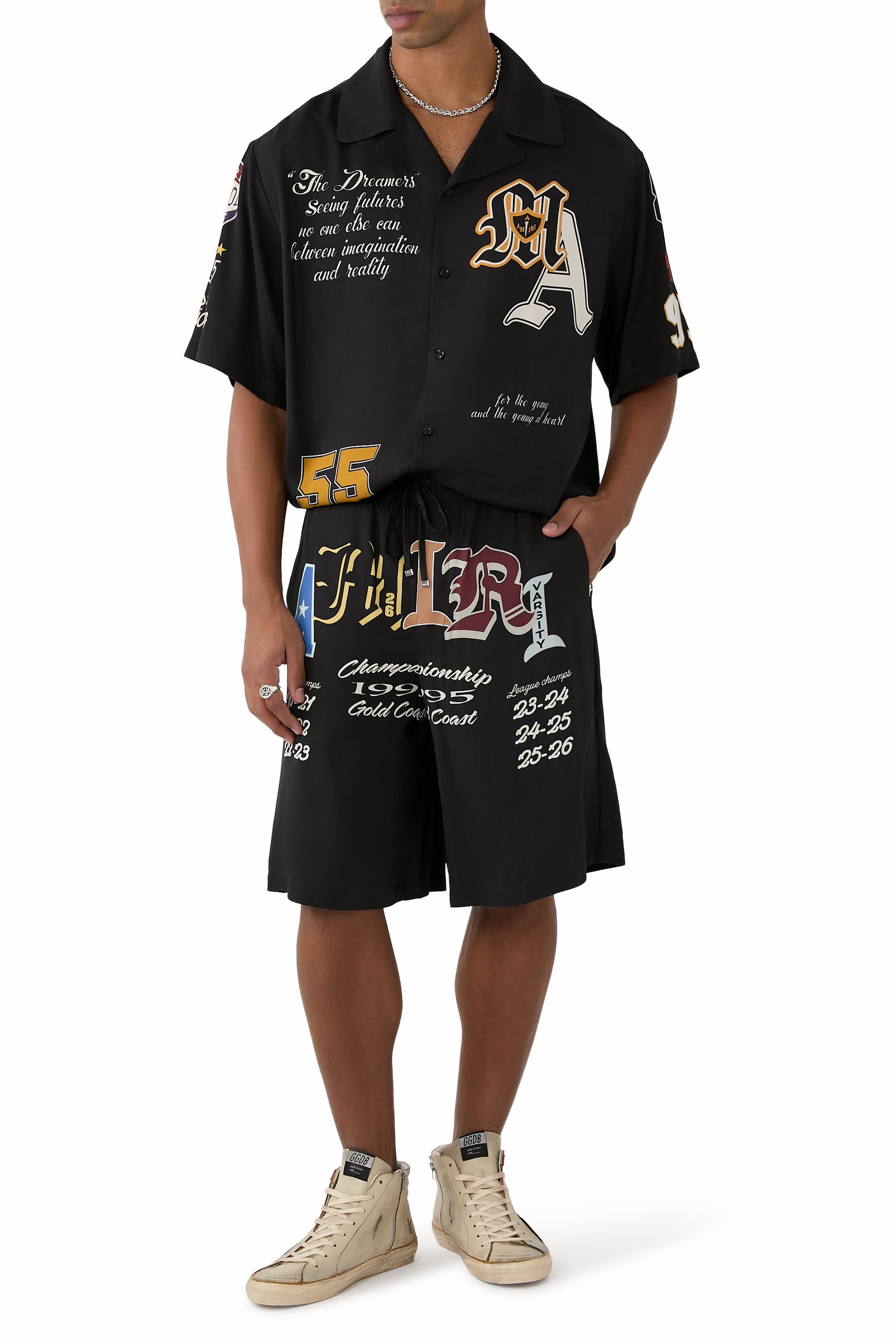 Varsity Patch Shorts