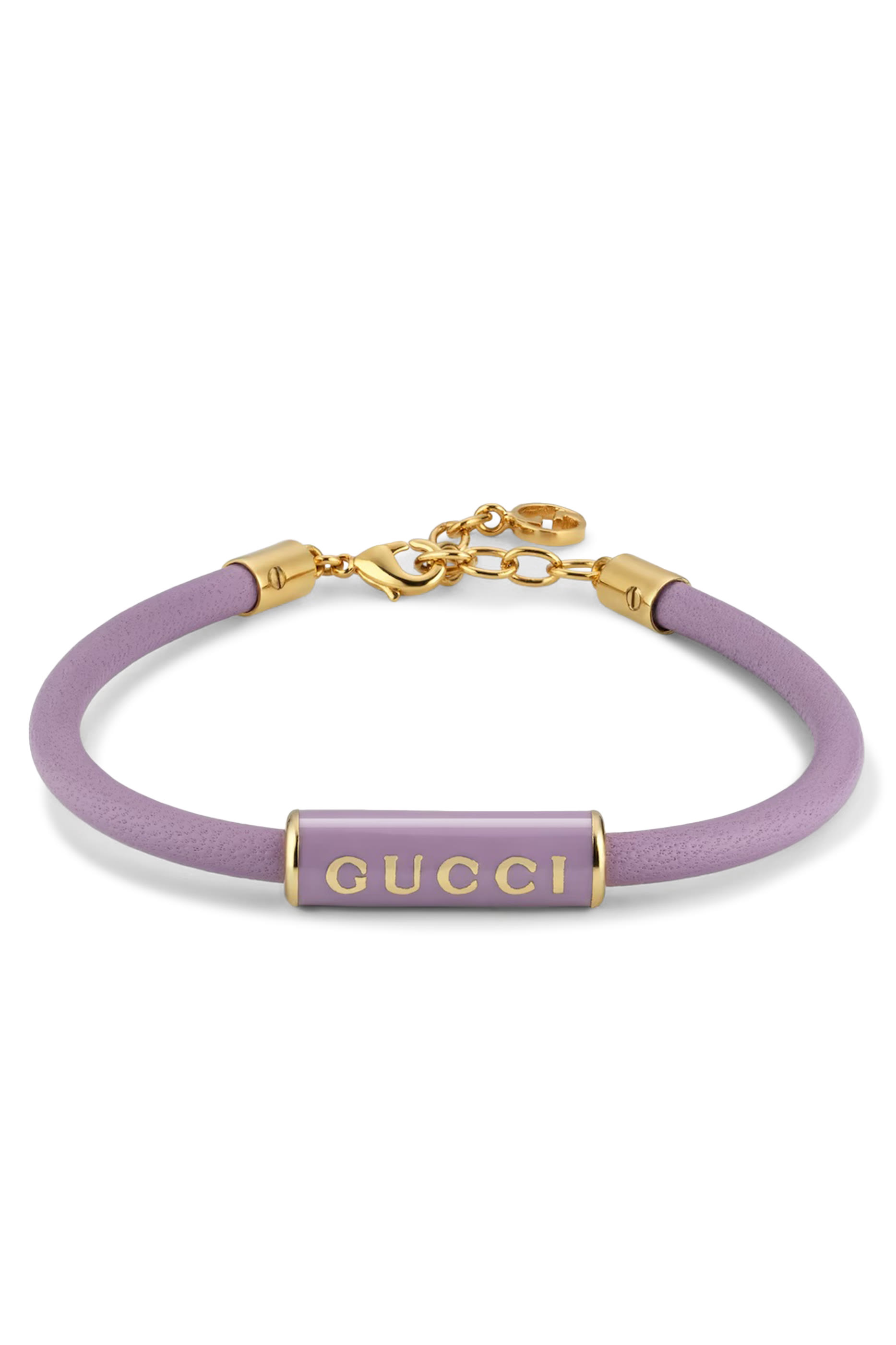 Logo Leather Bracelet