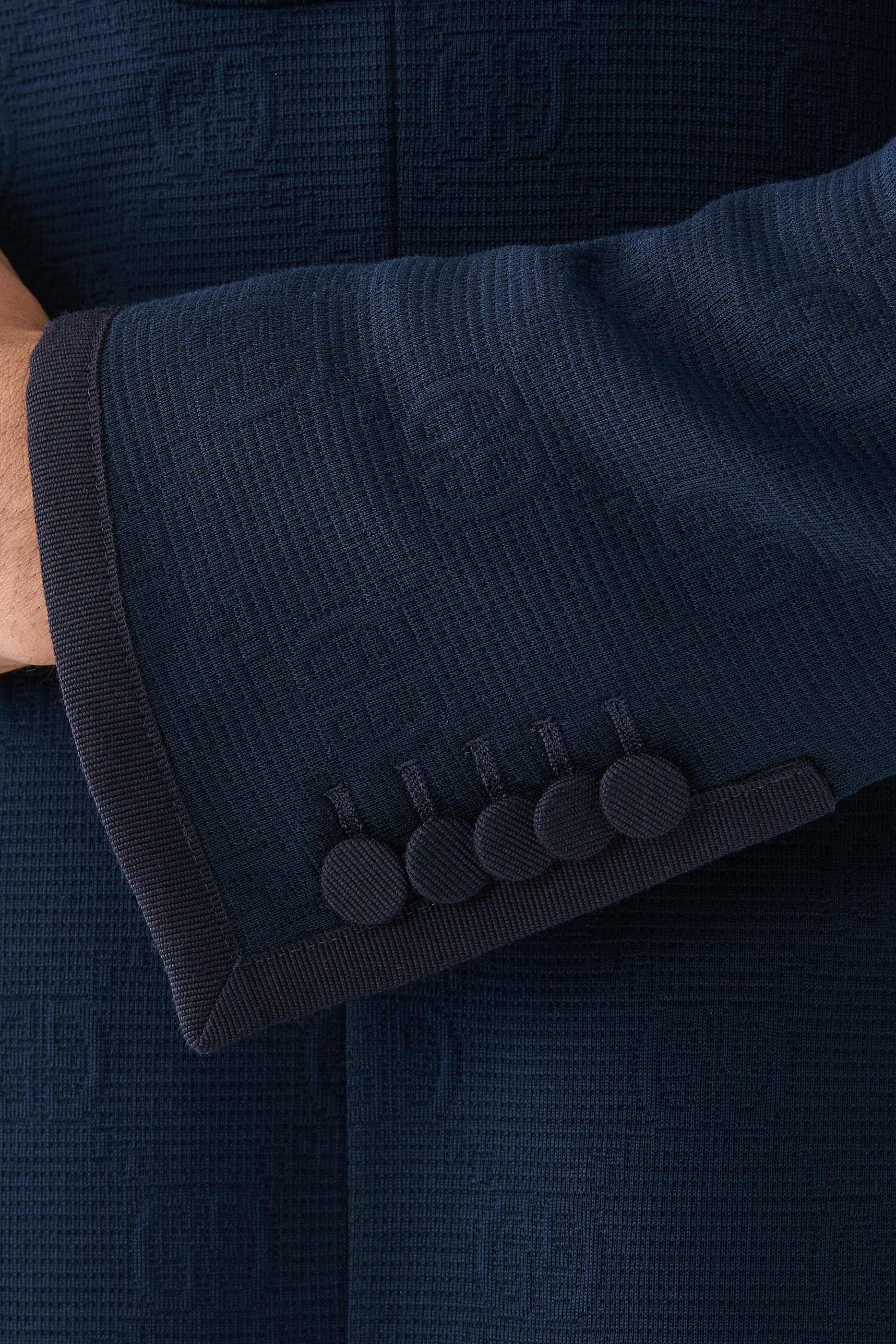 Textured GG Jersey Jacket 