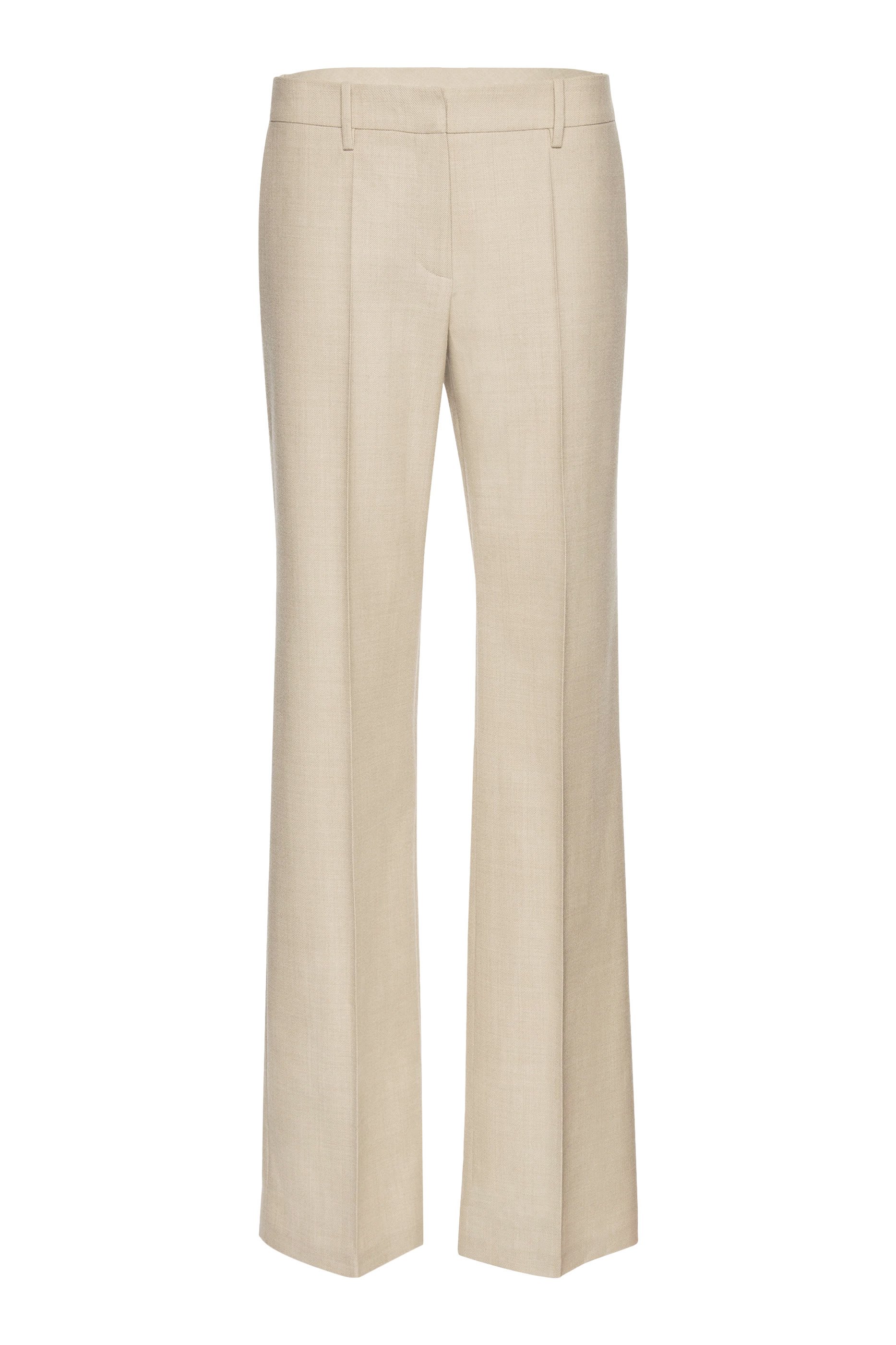 Front-Pleat Classic Trousers