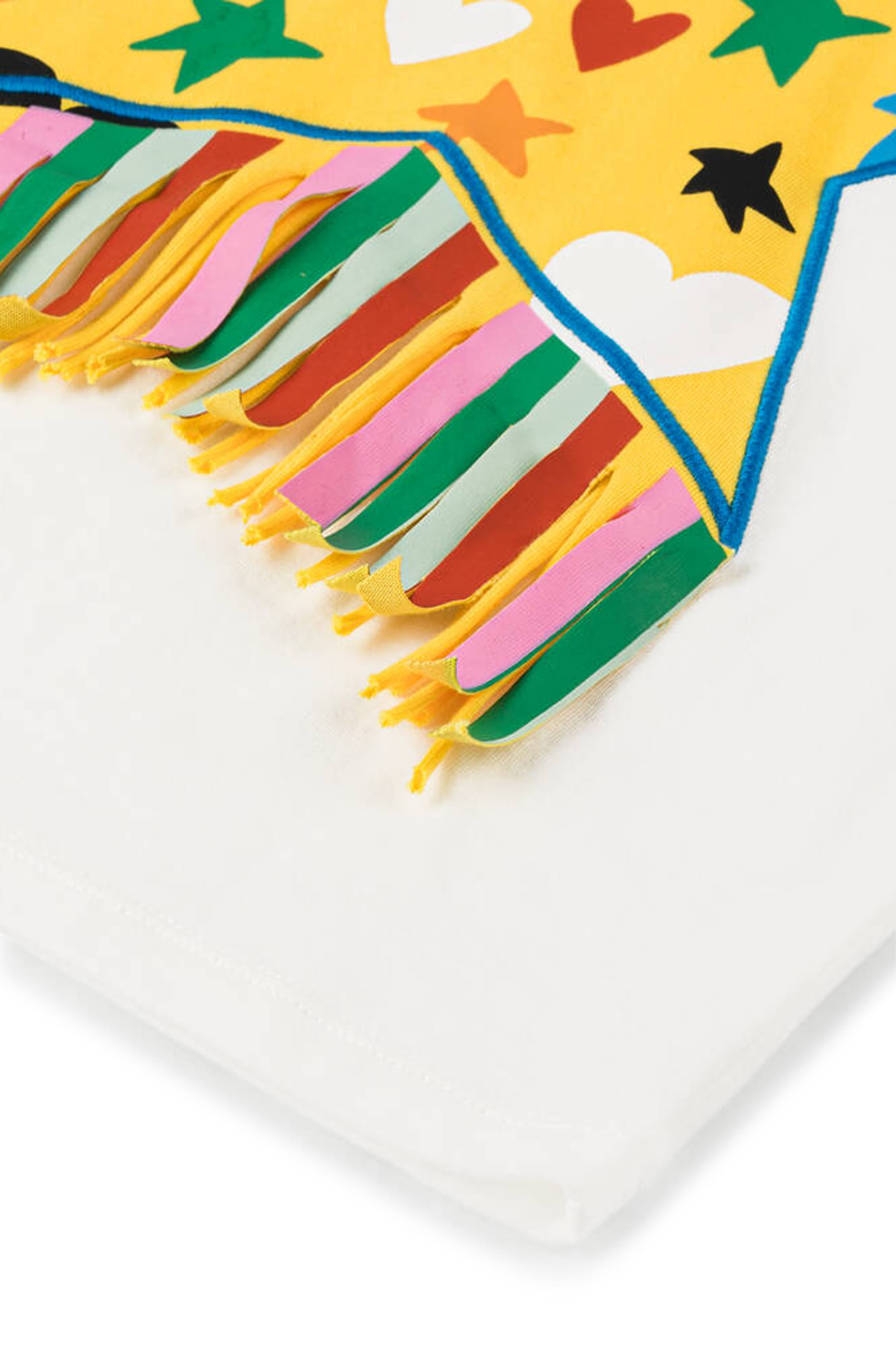 Kids Star Graphic Fringed T-Shirt