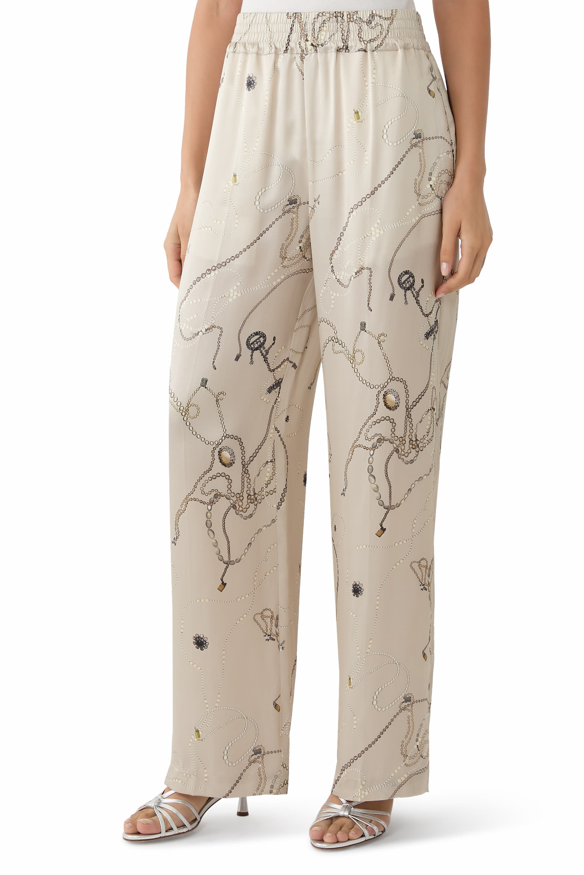 Pumice Jewellery Print Pajama Trousers