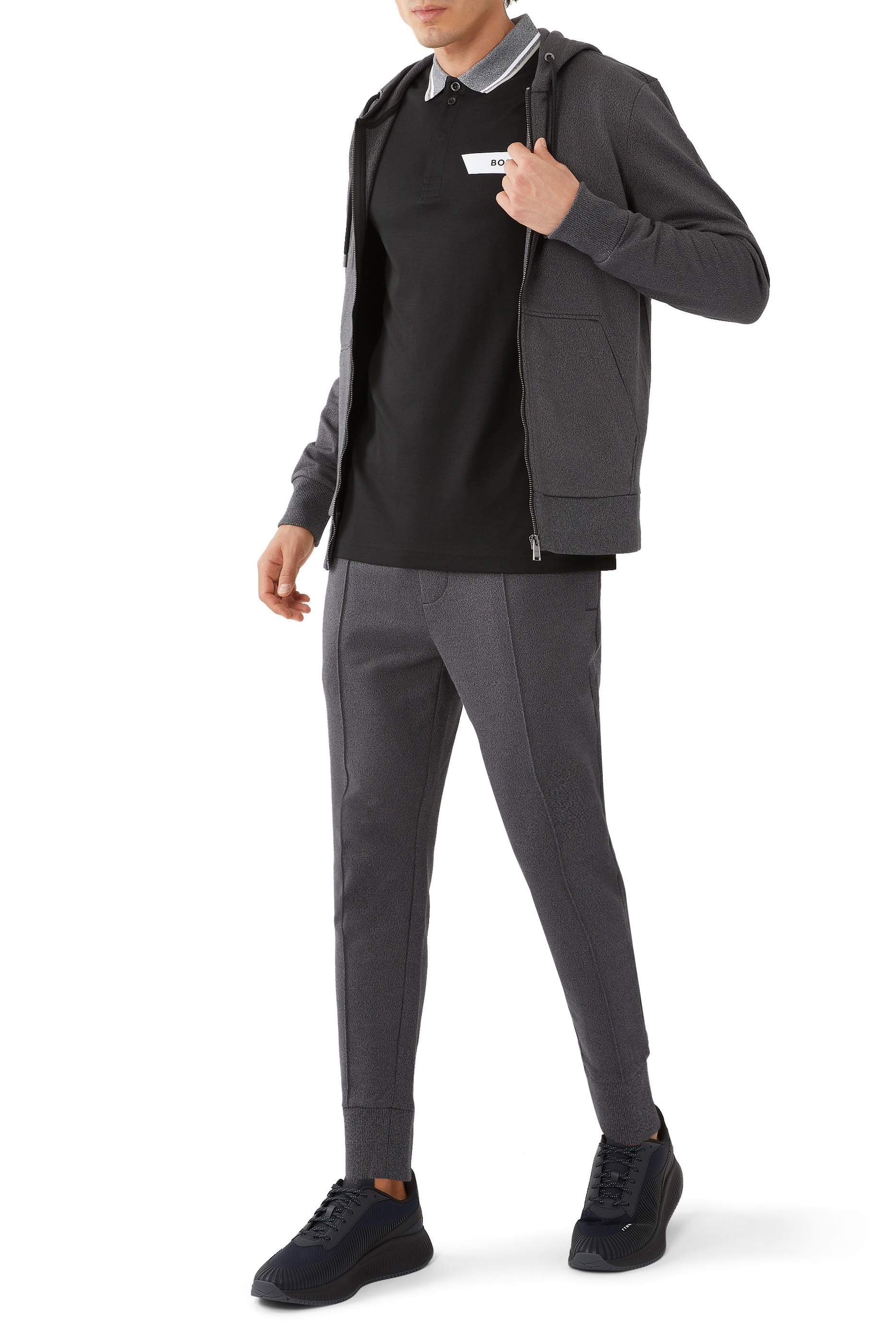 Plisy Long-Sleeve Polo Shirt