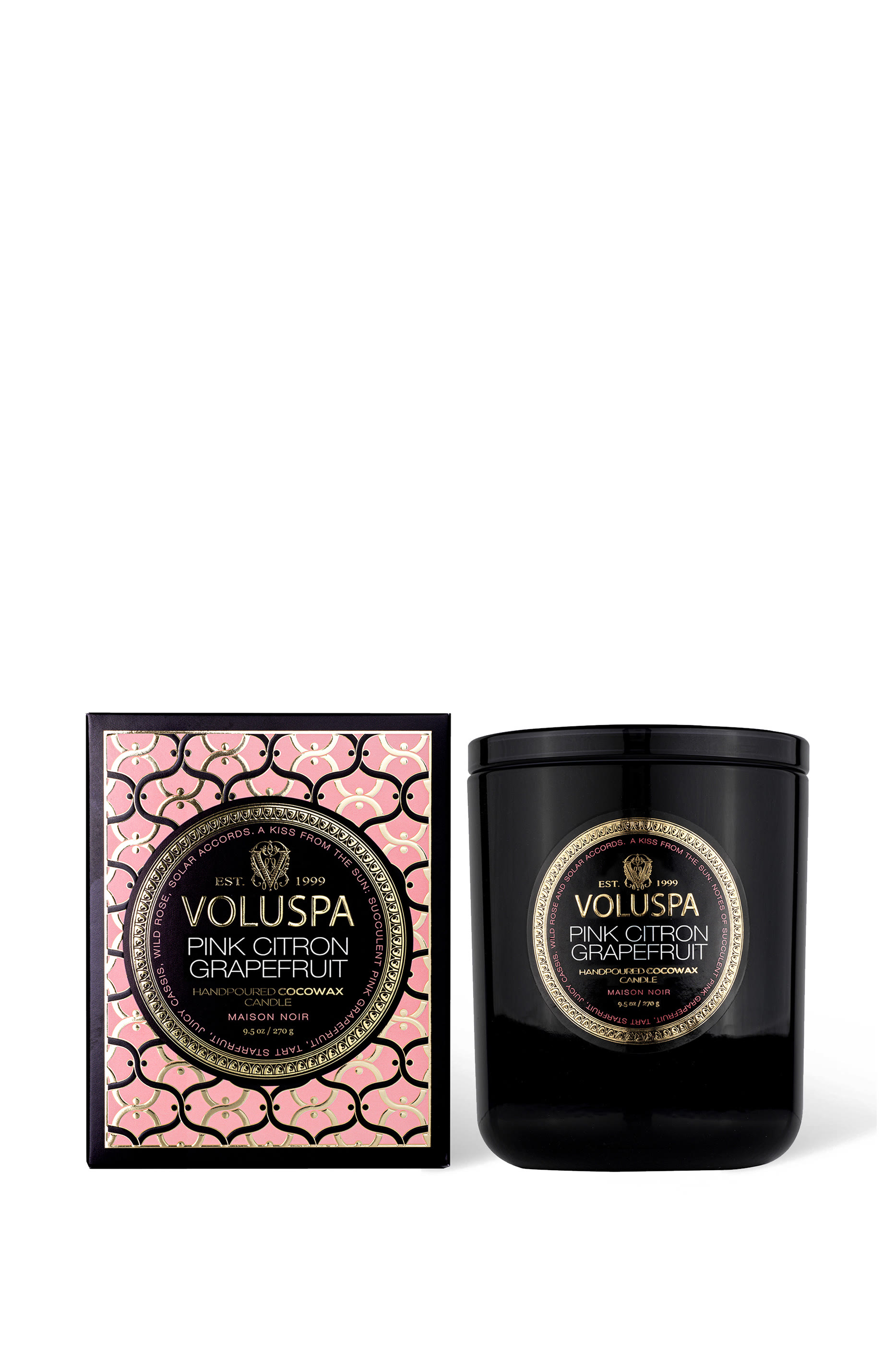 Pink Citron Grapefruit Classic Candle