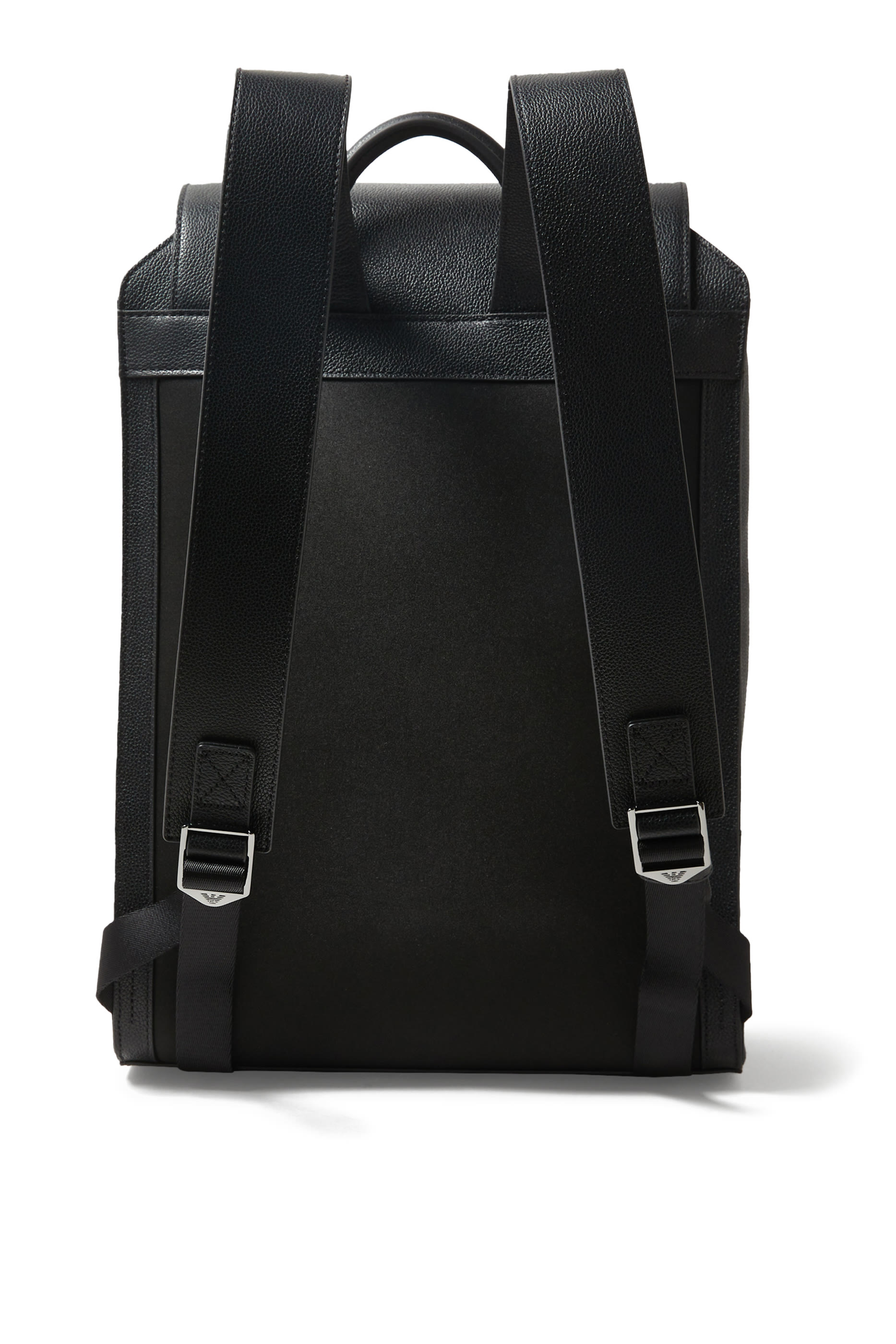 Tumbled-Leather Backpack