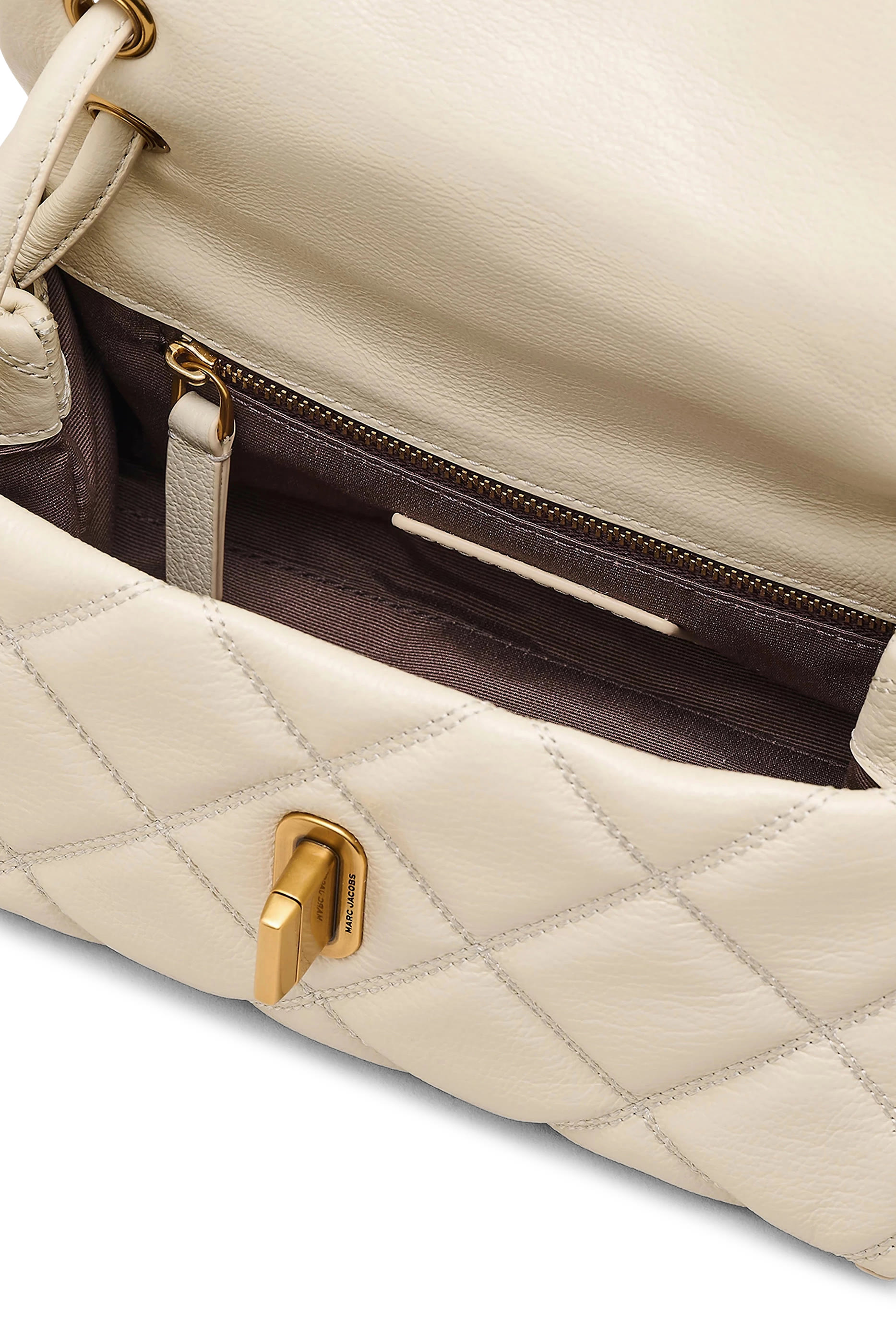 The Mini Quilted Dual Shoulder Bag
