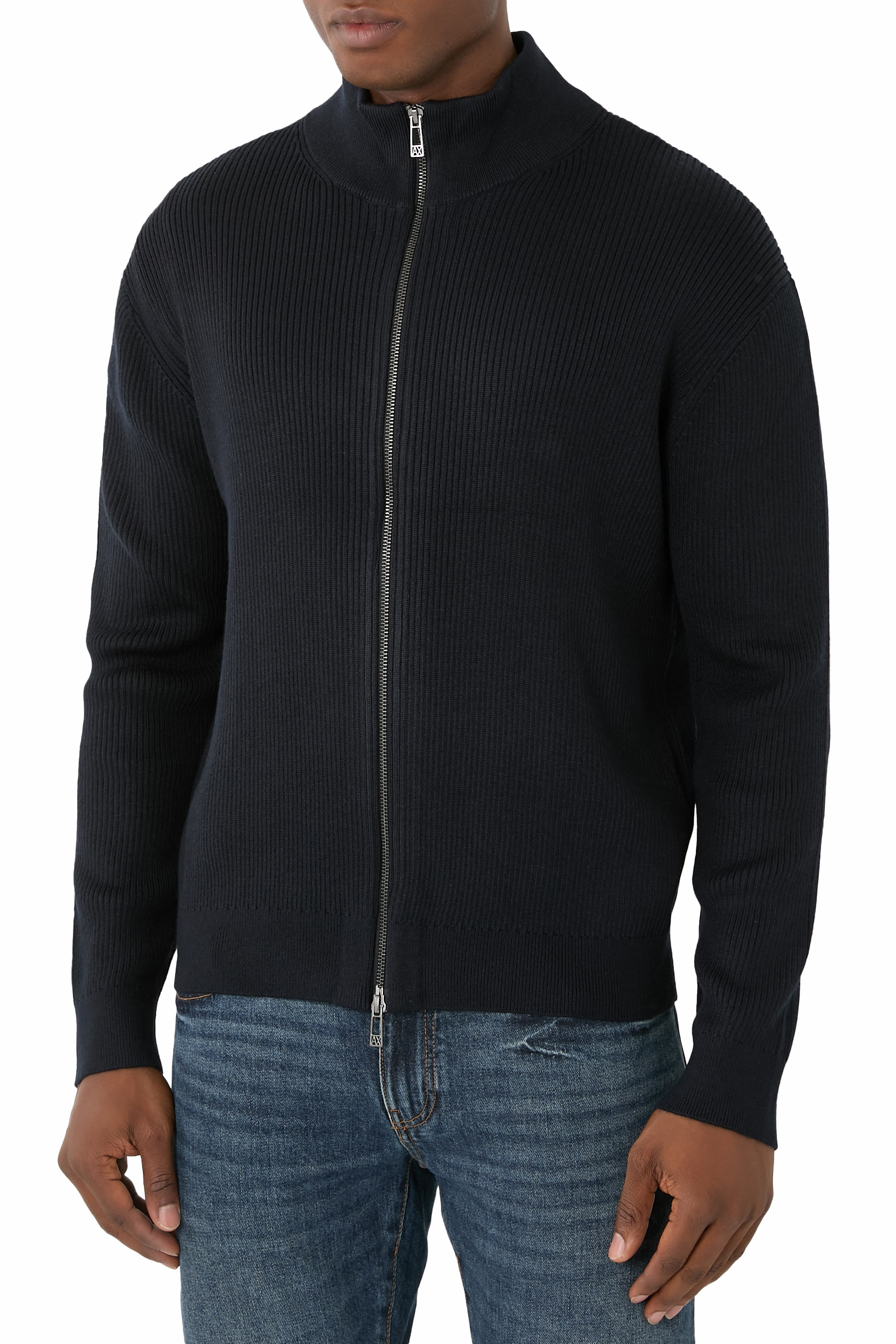 Marina Full-Zipper Cardigan