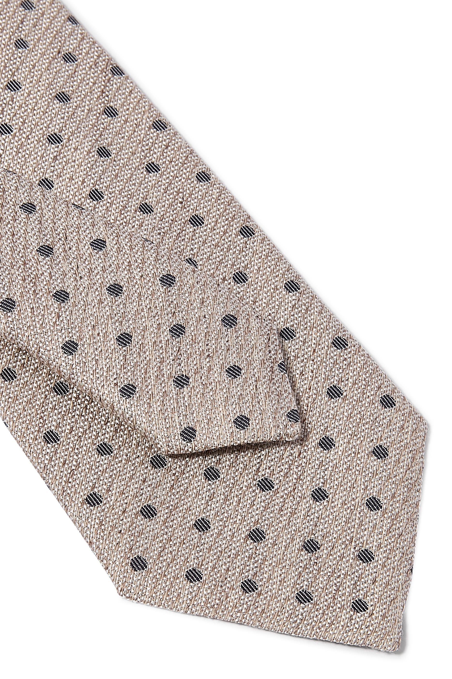 Dotted Grenadine Silk Tie