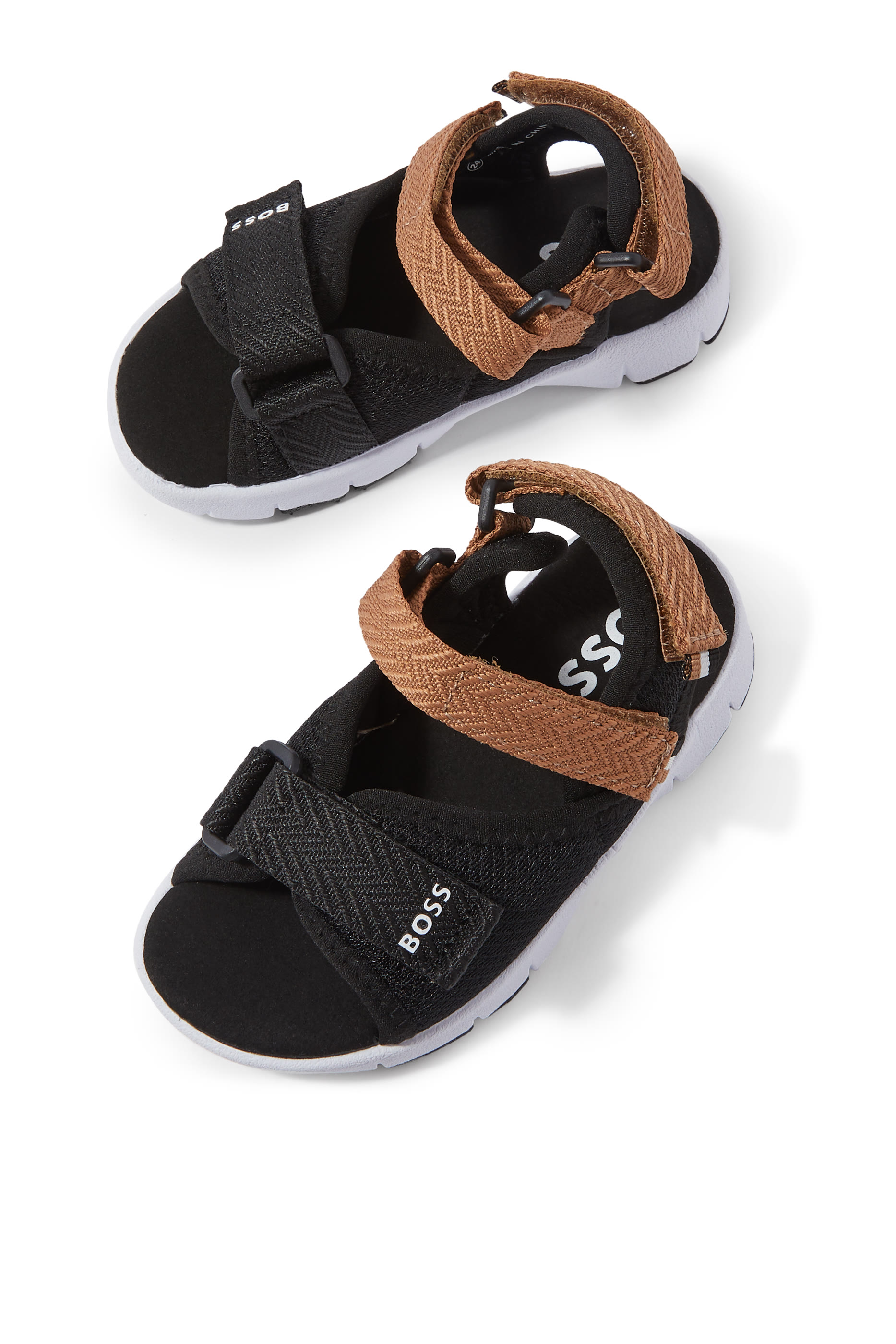 Kids Logo Mesh Sandals