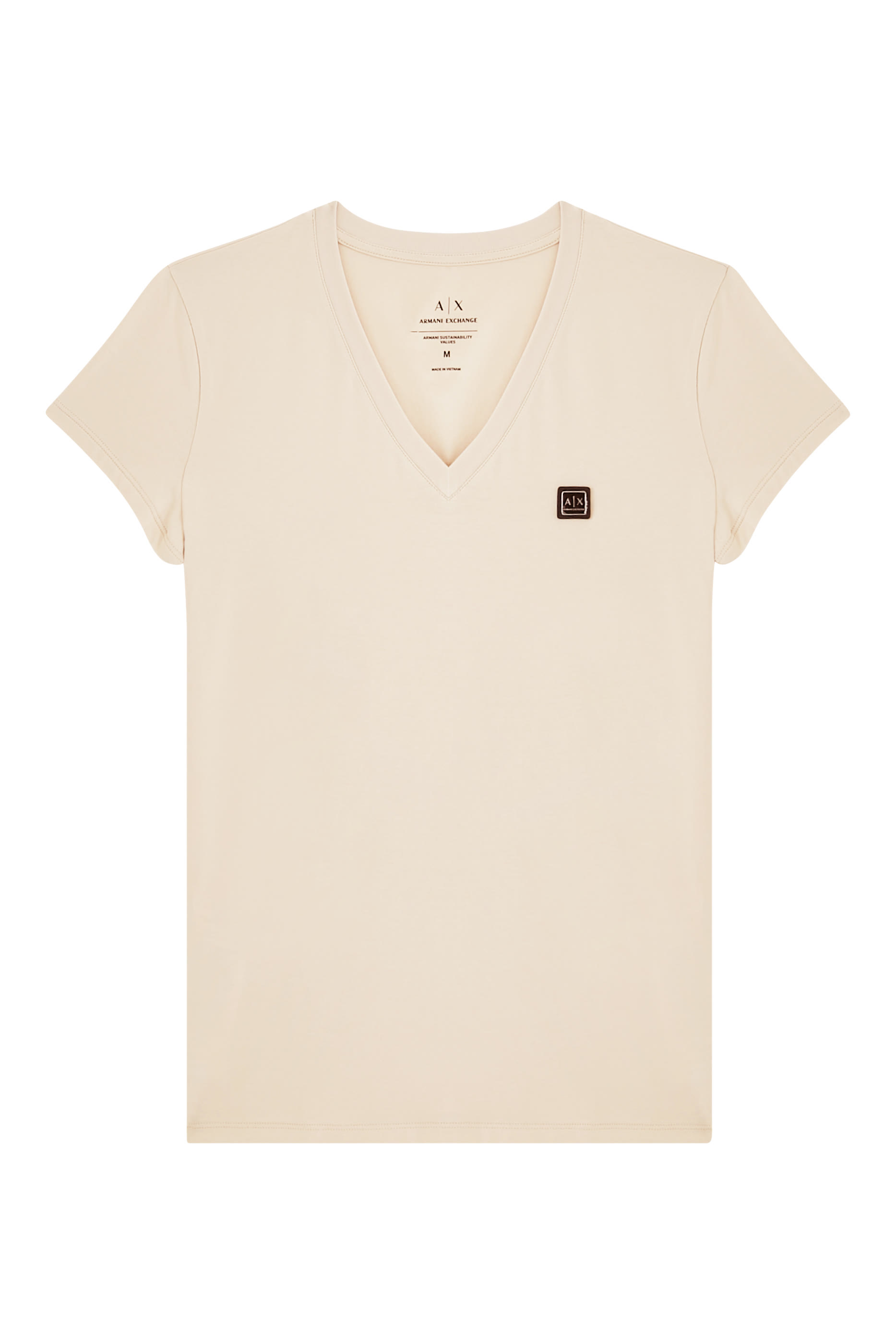 AX Logo V-Neck T-Shirt