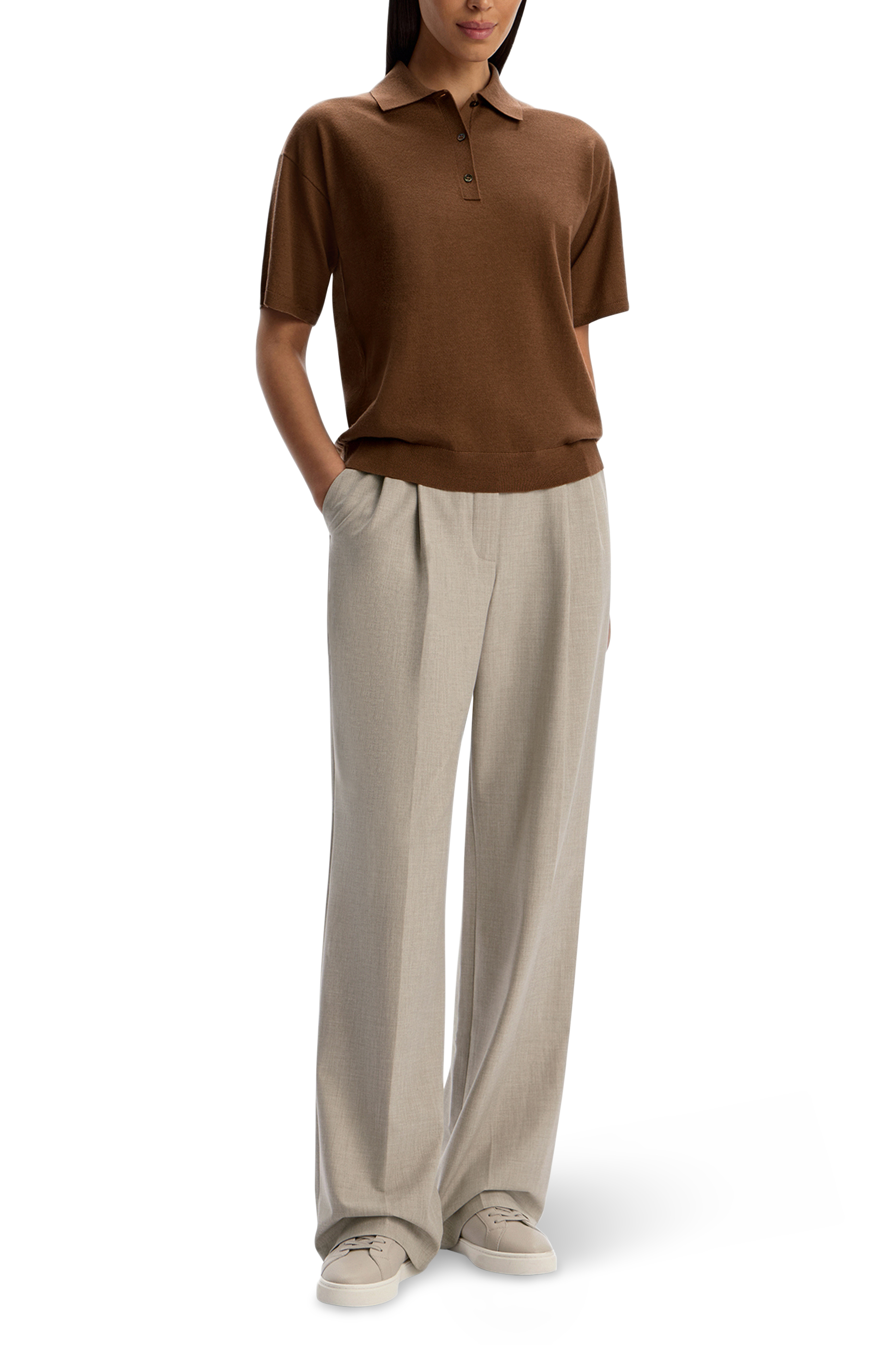 Low-Top Leather Sneakers