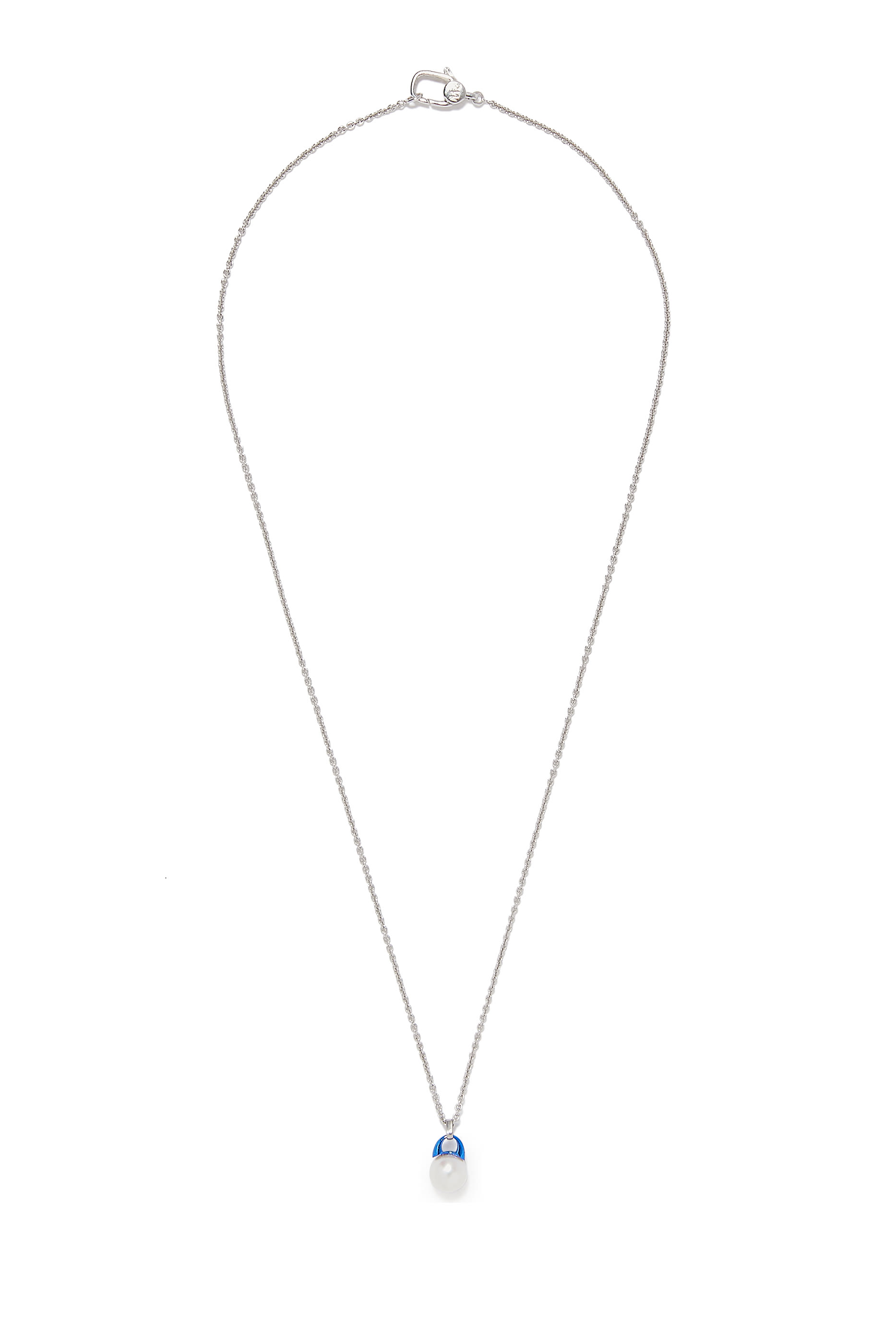 Graphic Pearl Necklace