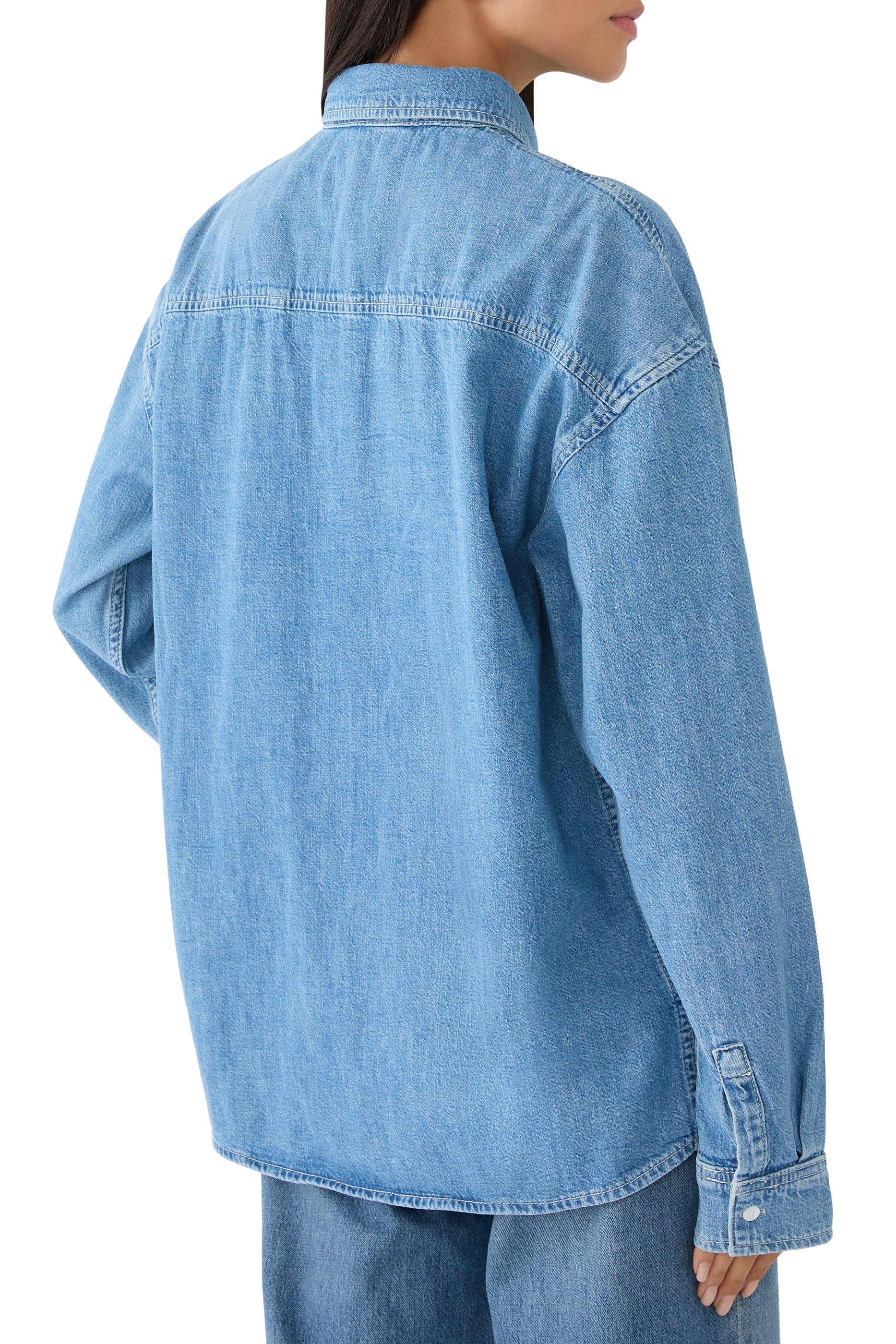 Ritz Embroidery Denim Shirt