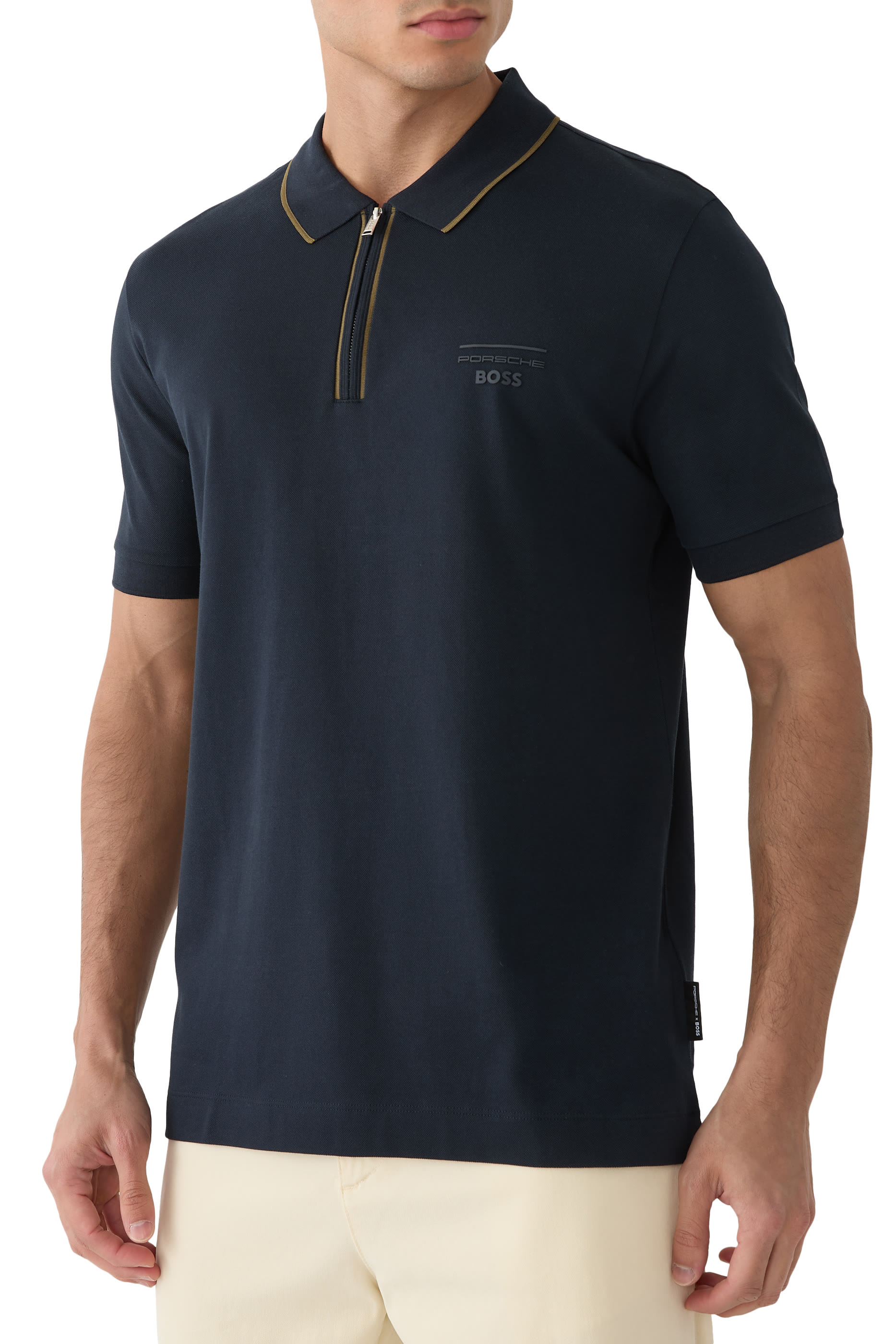 x Porsche Stretch-Cotton Polo Shirt