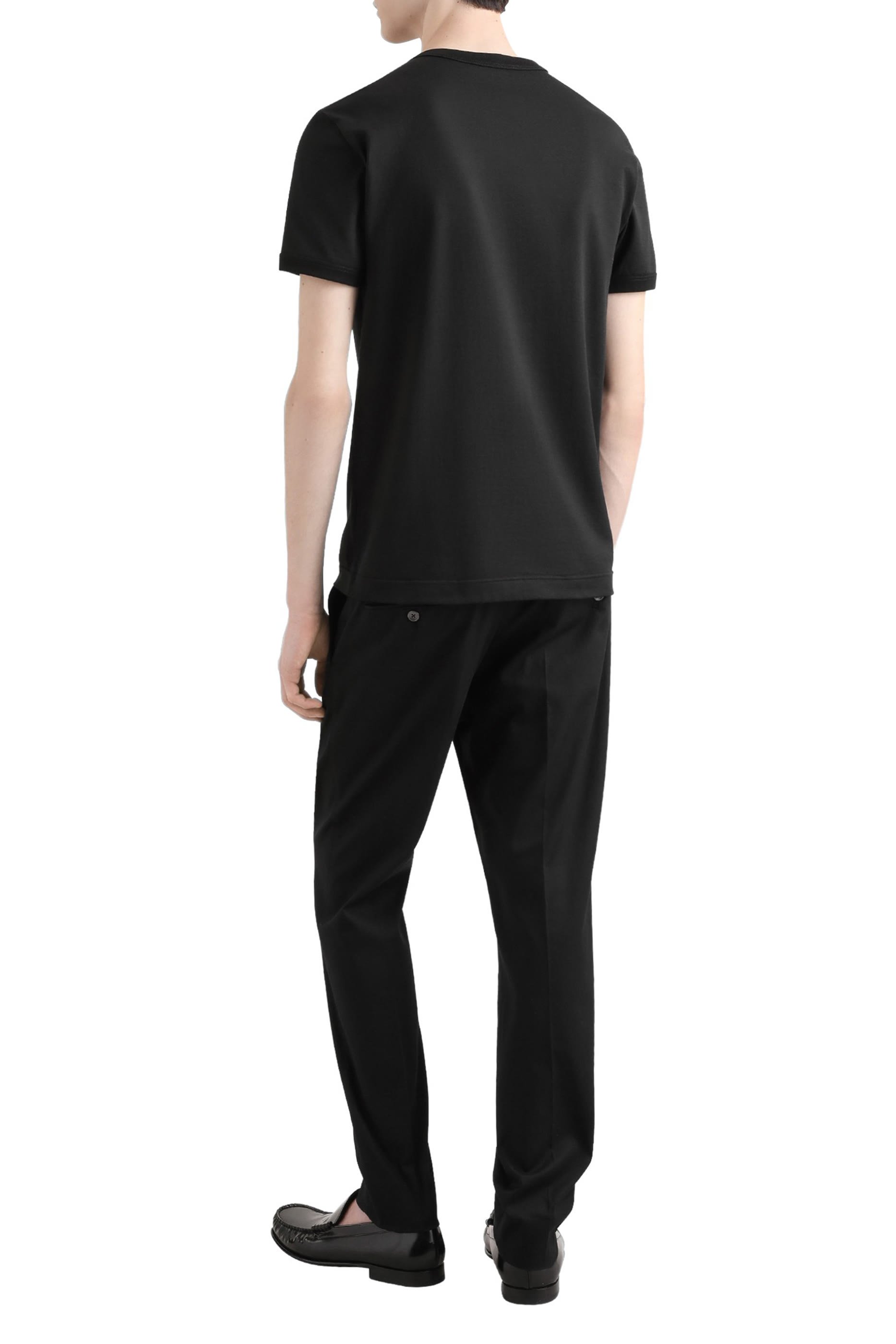 Heraldic Patch Cotton T-Shirt