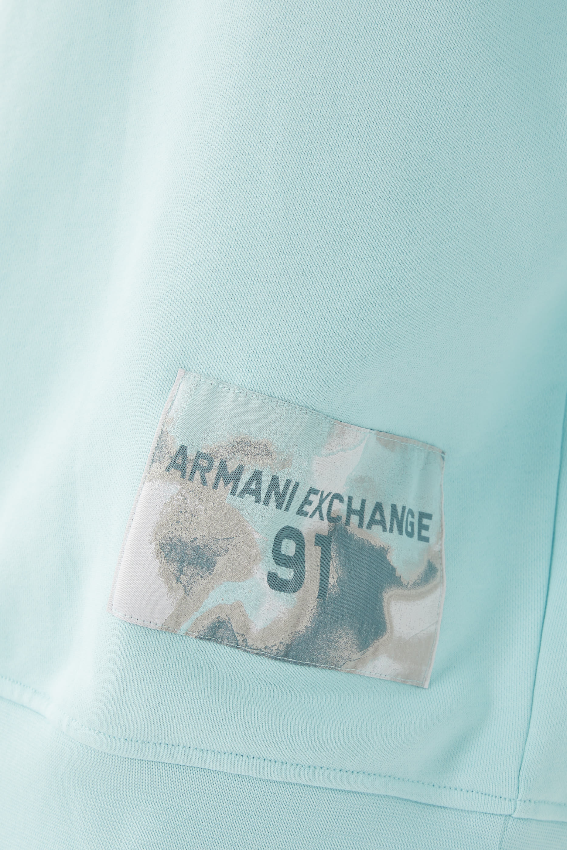 Cotton Jersey Logo Patch Sweatshirt Hoodie