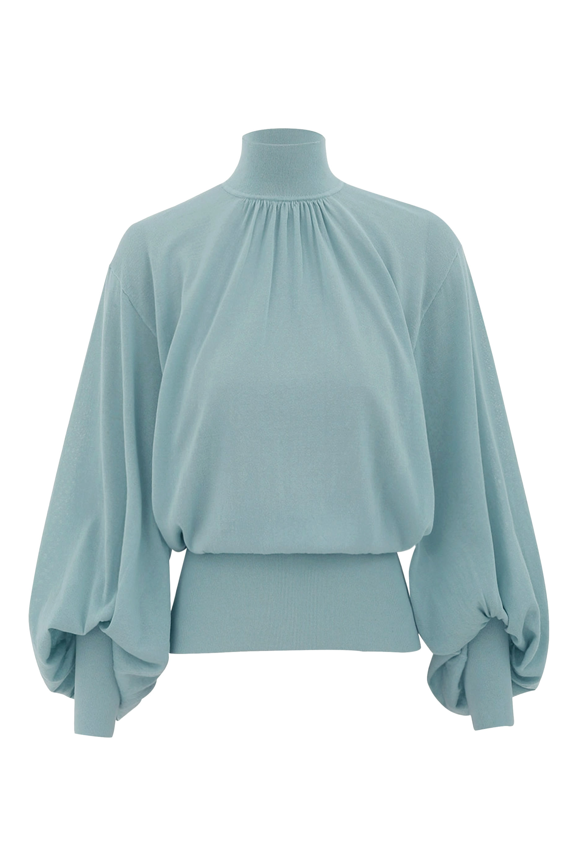 Hypnotic Gathered Billow Top