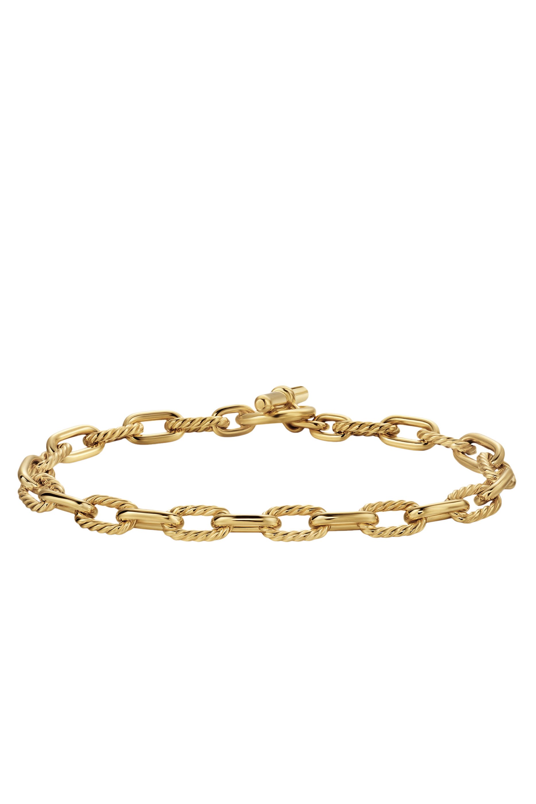 Madison® Toggle Chain Bracelet, 18K Yellow Gold