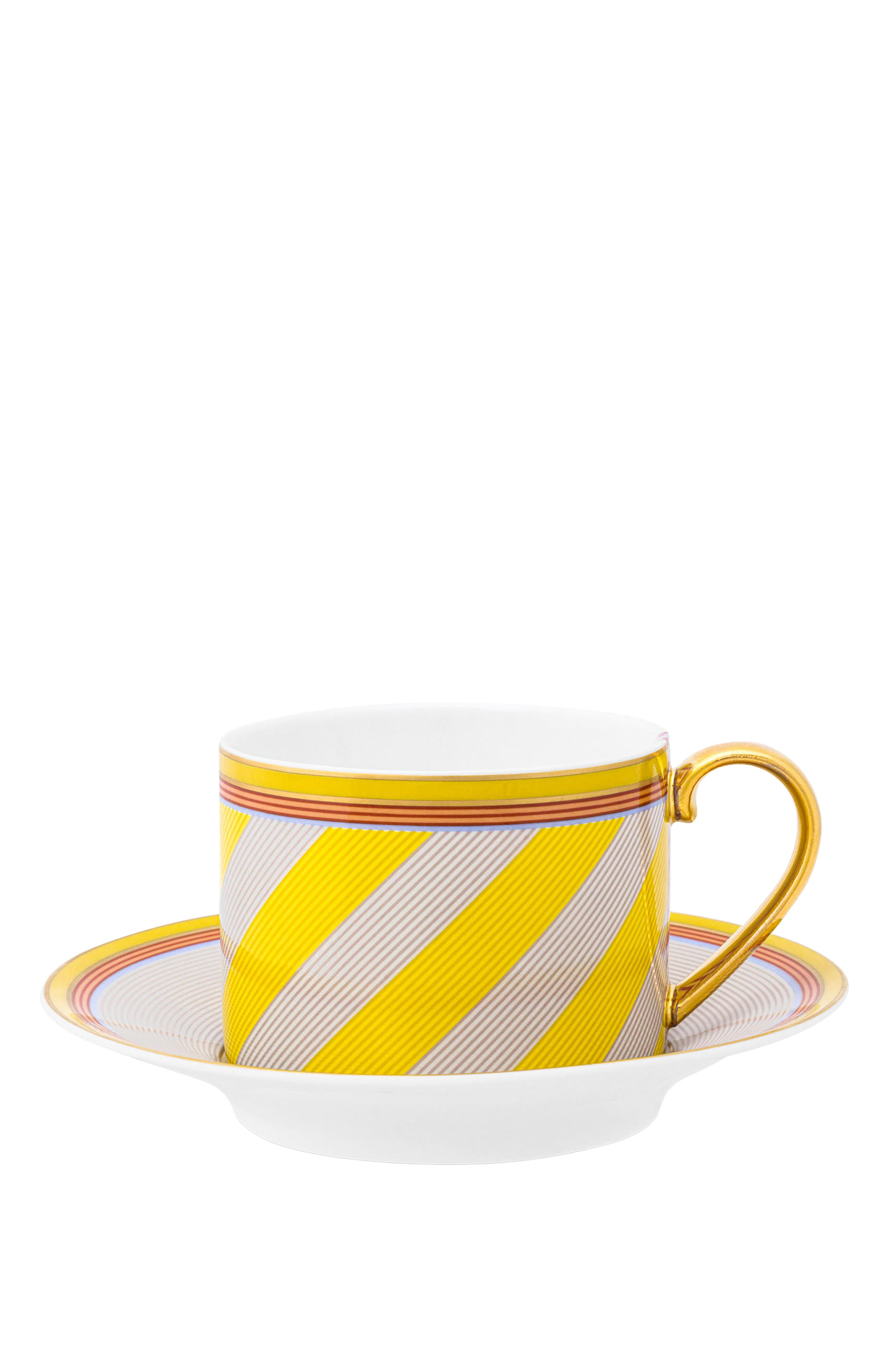 Chique Stripes Cup & Saucer