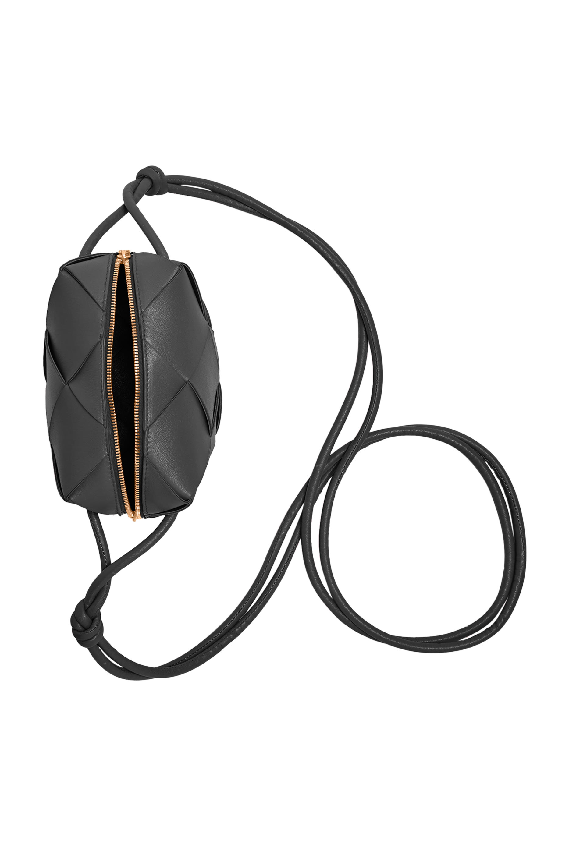 Mini Cassette Intrecciato Crossbody Bag