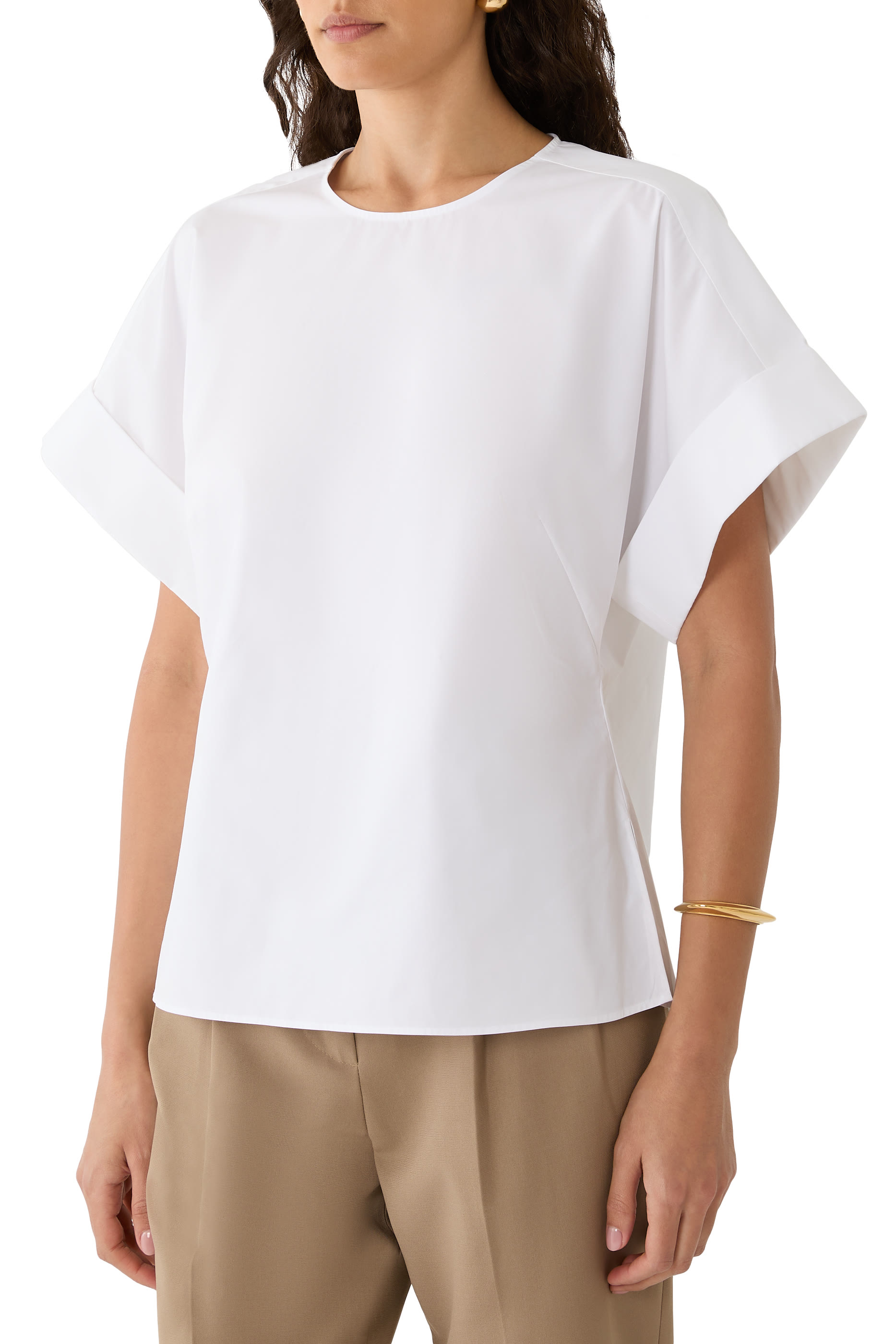 Fassia Cotton Poplin Blouse