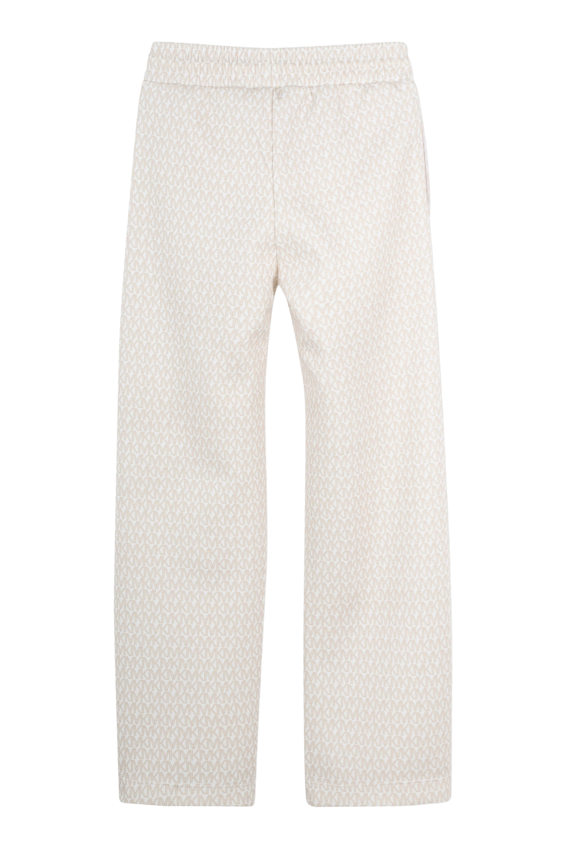Kids  All-Over MK Logo Print Trousers