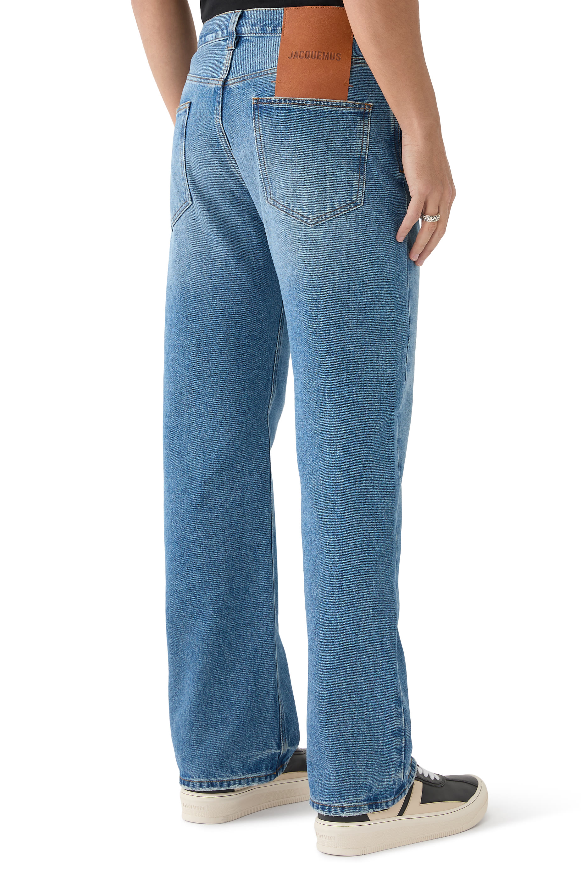 The Straight De-N&icirc;mes Denim Pants