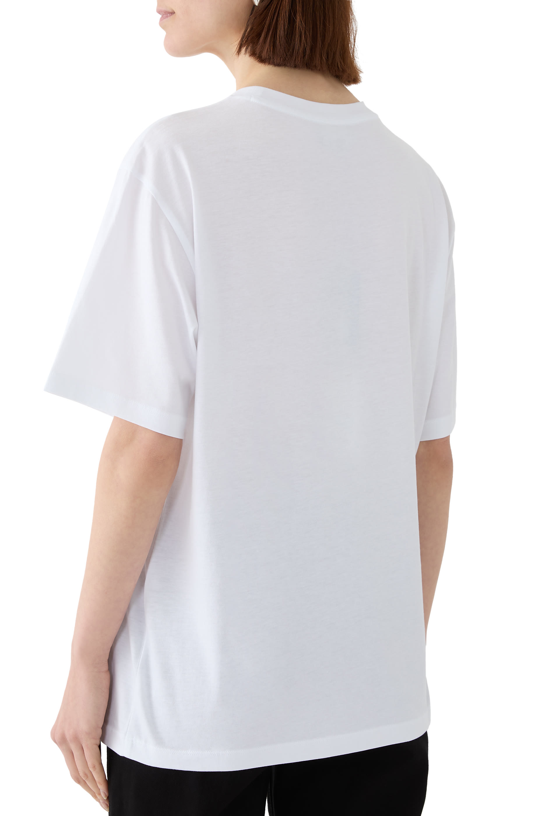 All-Over Eagle Print Jersey T-Shirt