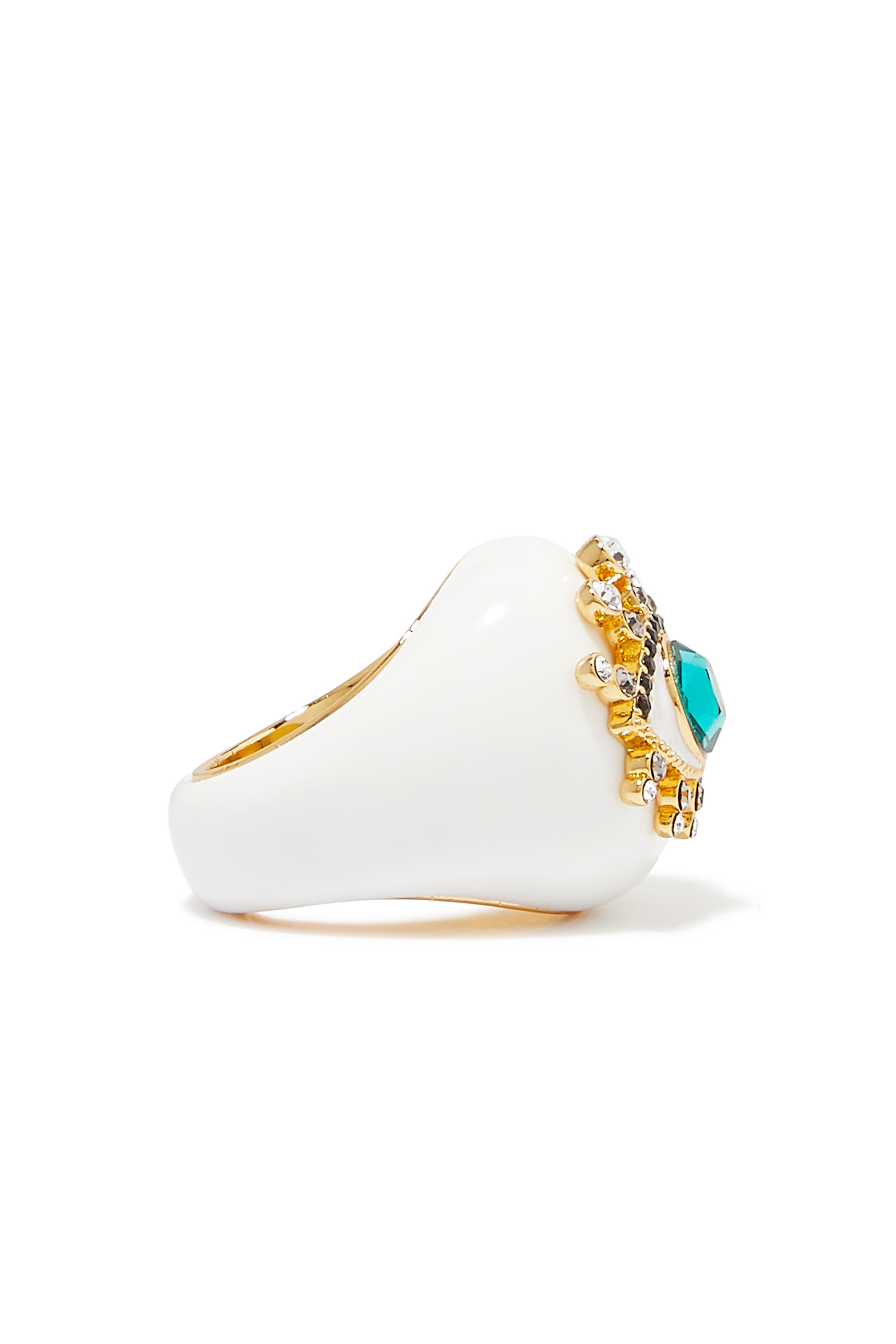 Resin Evil Eye Cocktail Ring