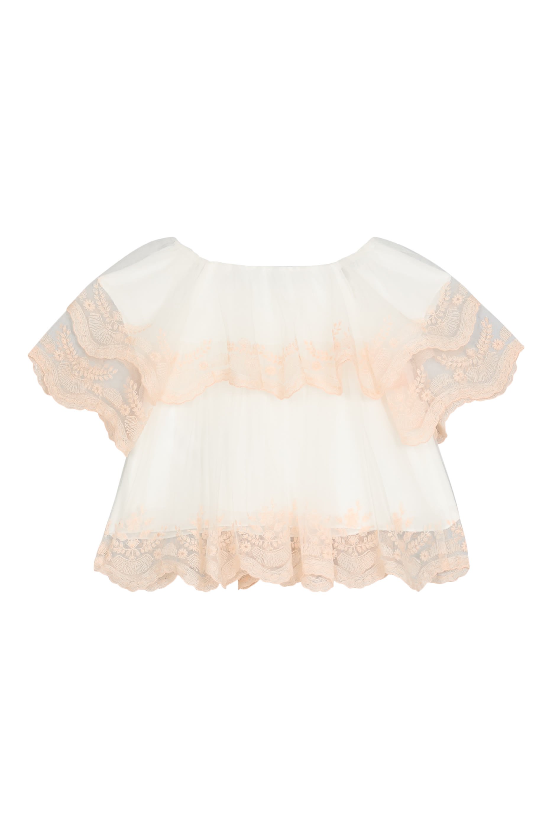 Kids Logo Tulle Top