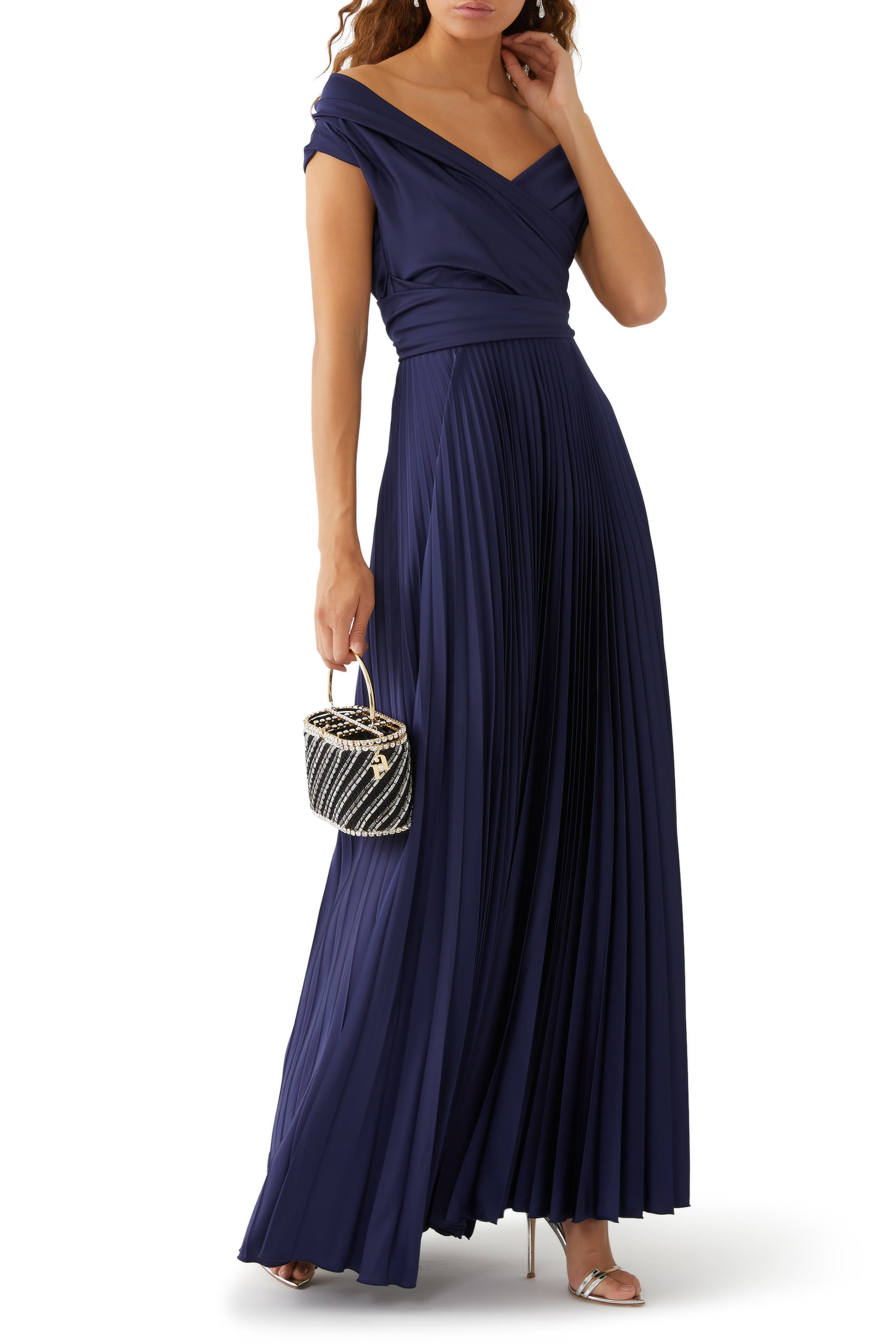Off Shoulder Evening Dress