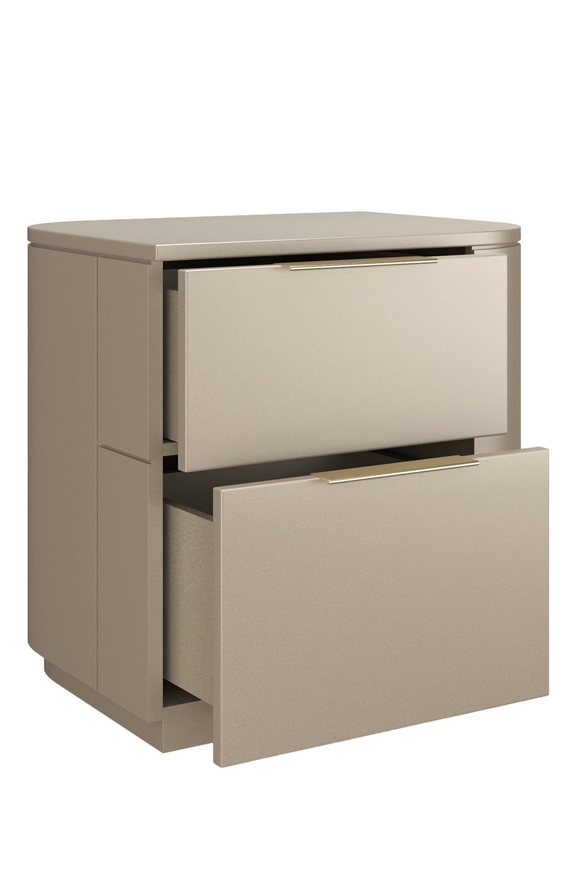 Oblique Bedside Table