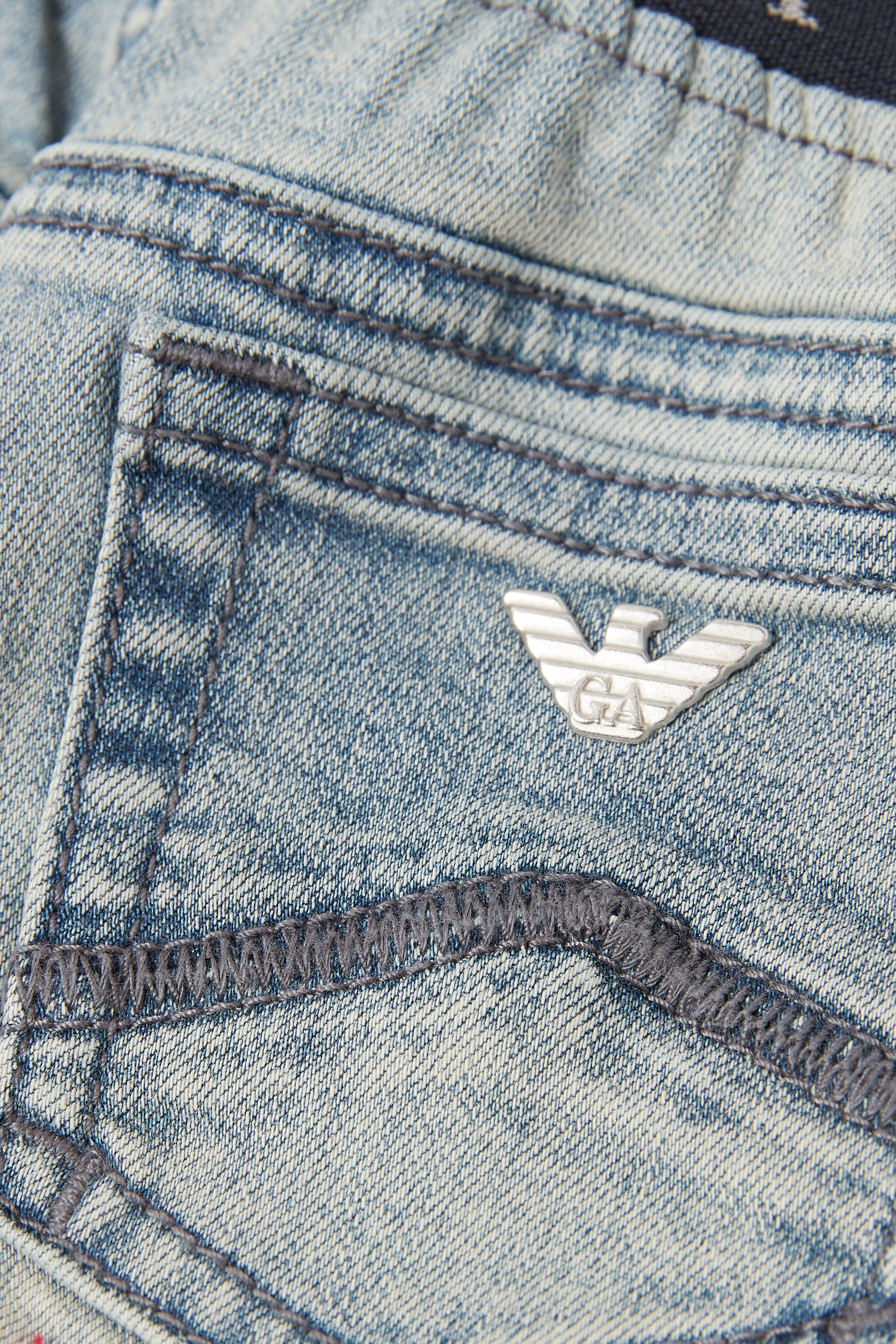 Logo Waist Denim Jeans