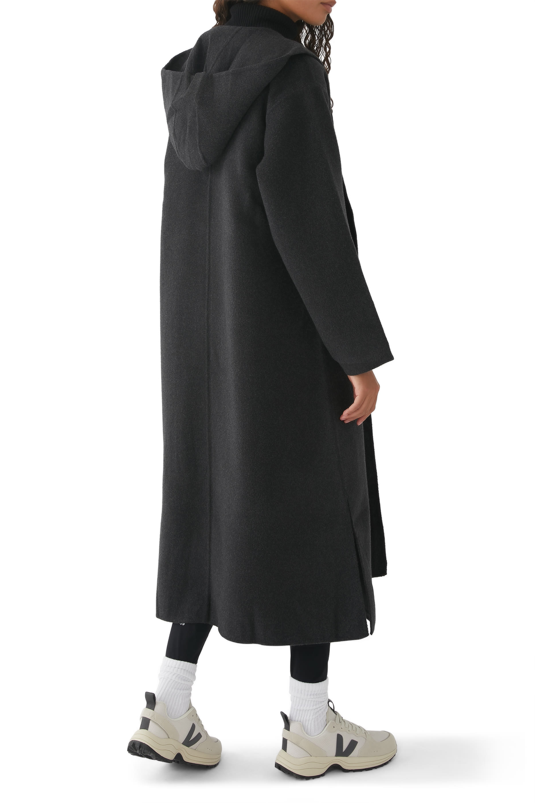 Wool Cloud Hooded Coat