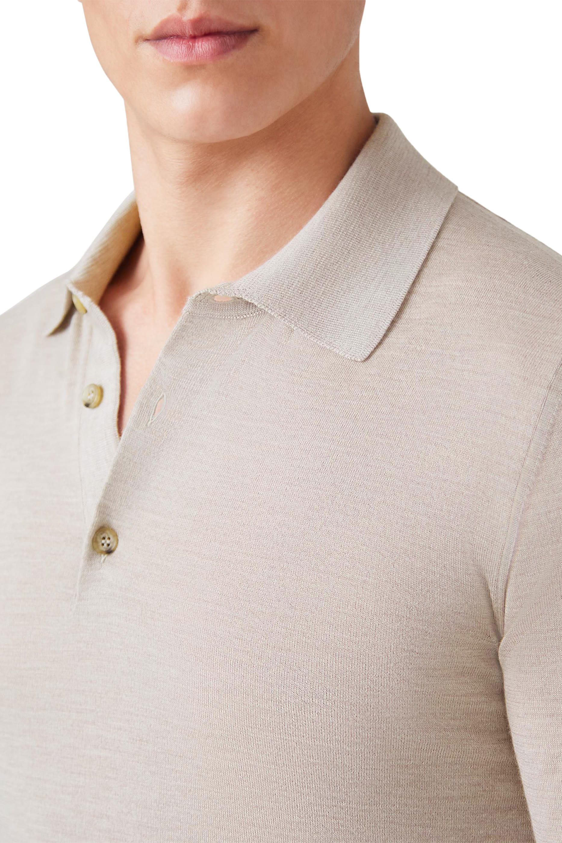 Silk Cashmere Knitted Polo