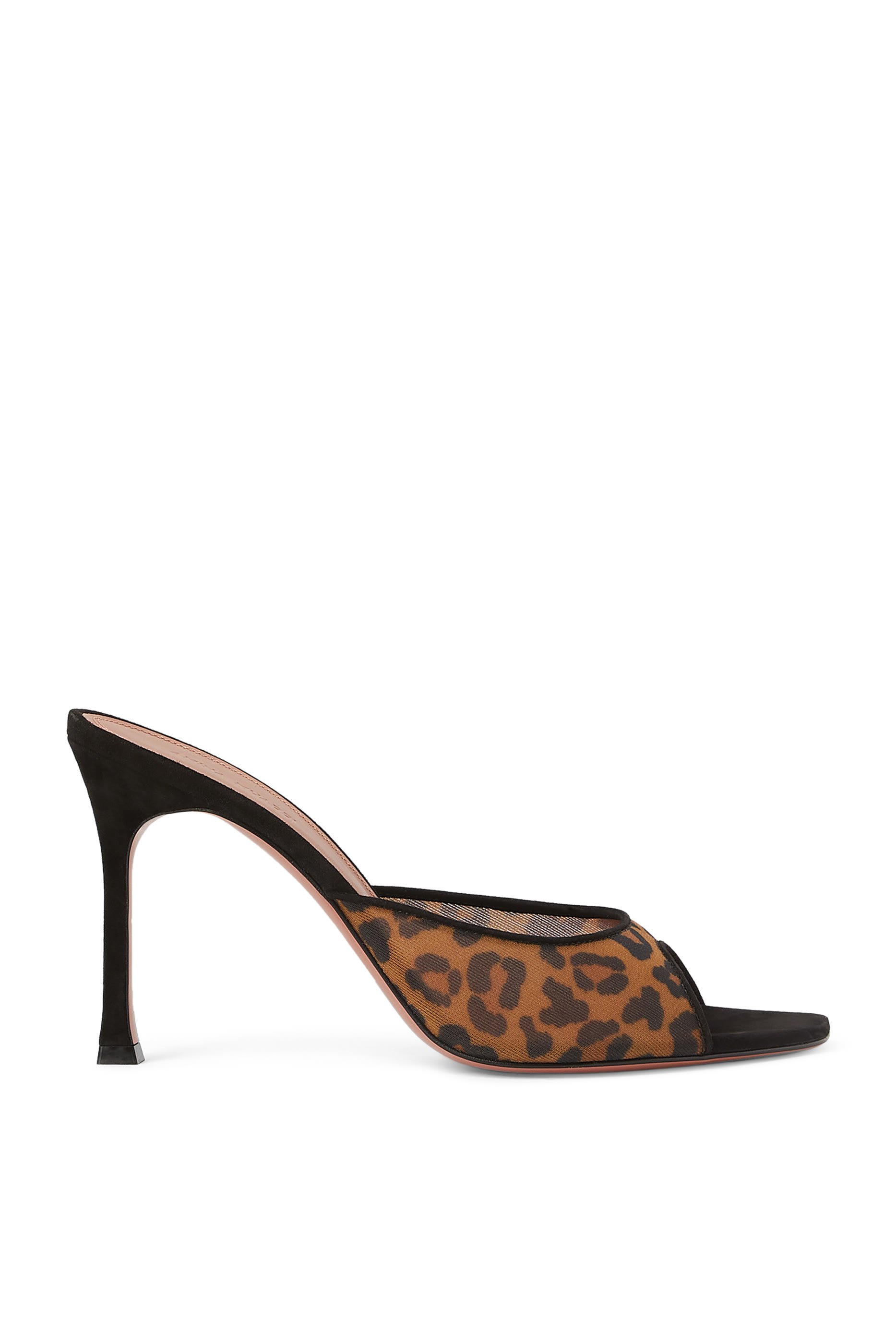 Alexa 95 Leopard Mesh Slippers