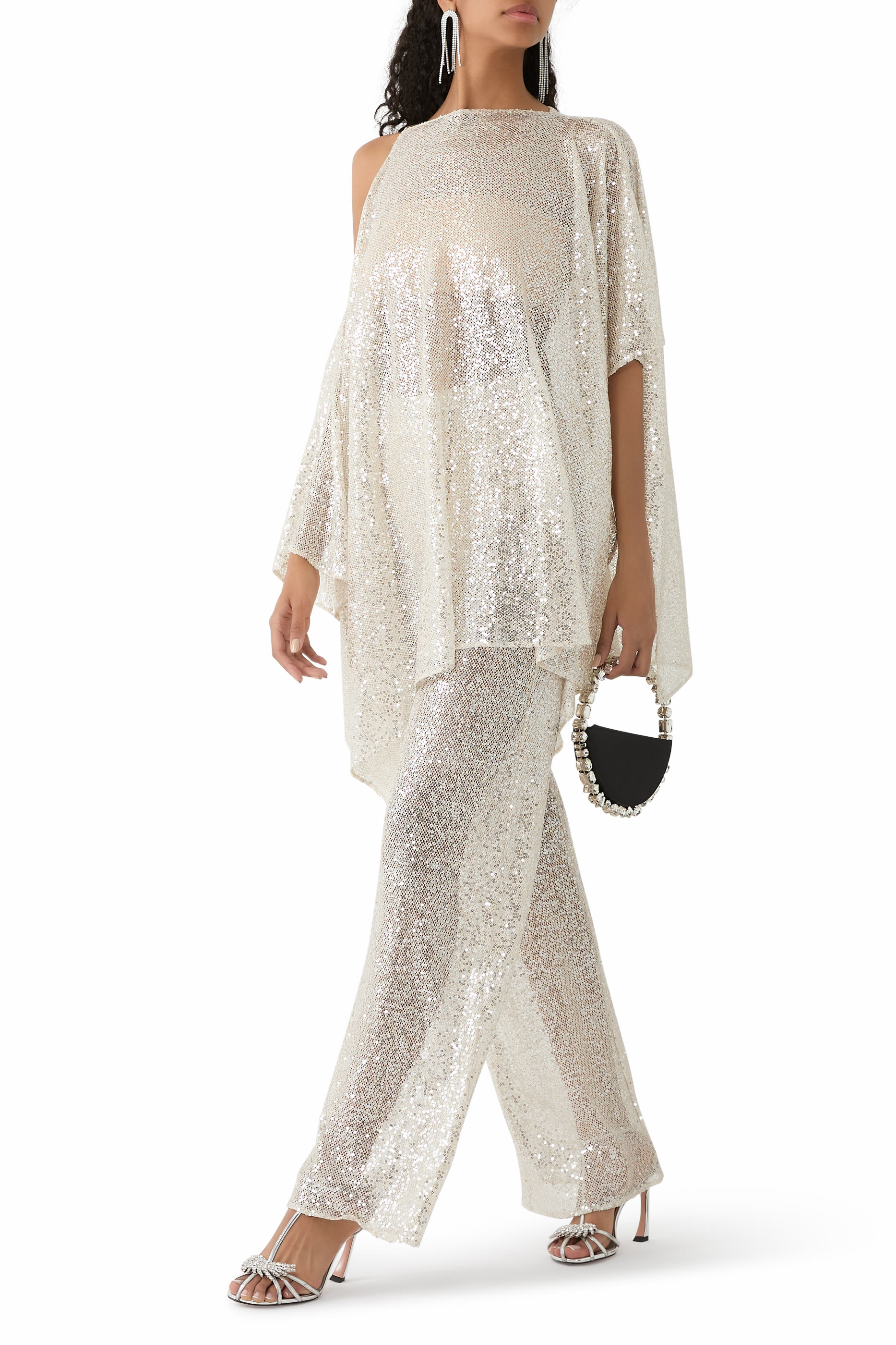 Sequinned Sza Sza Disco Mini Dress