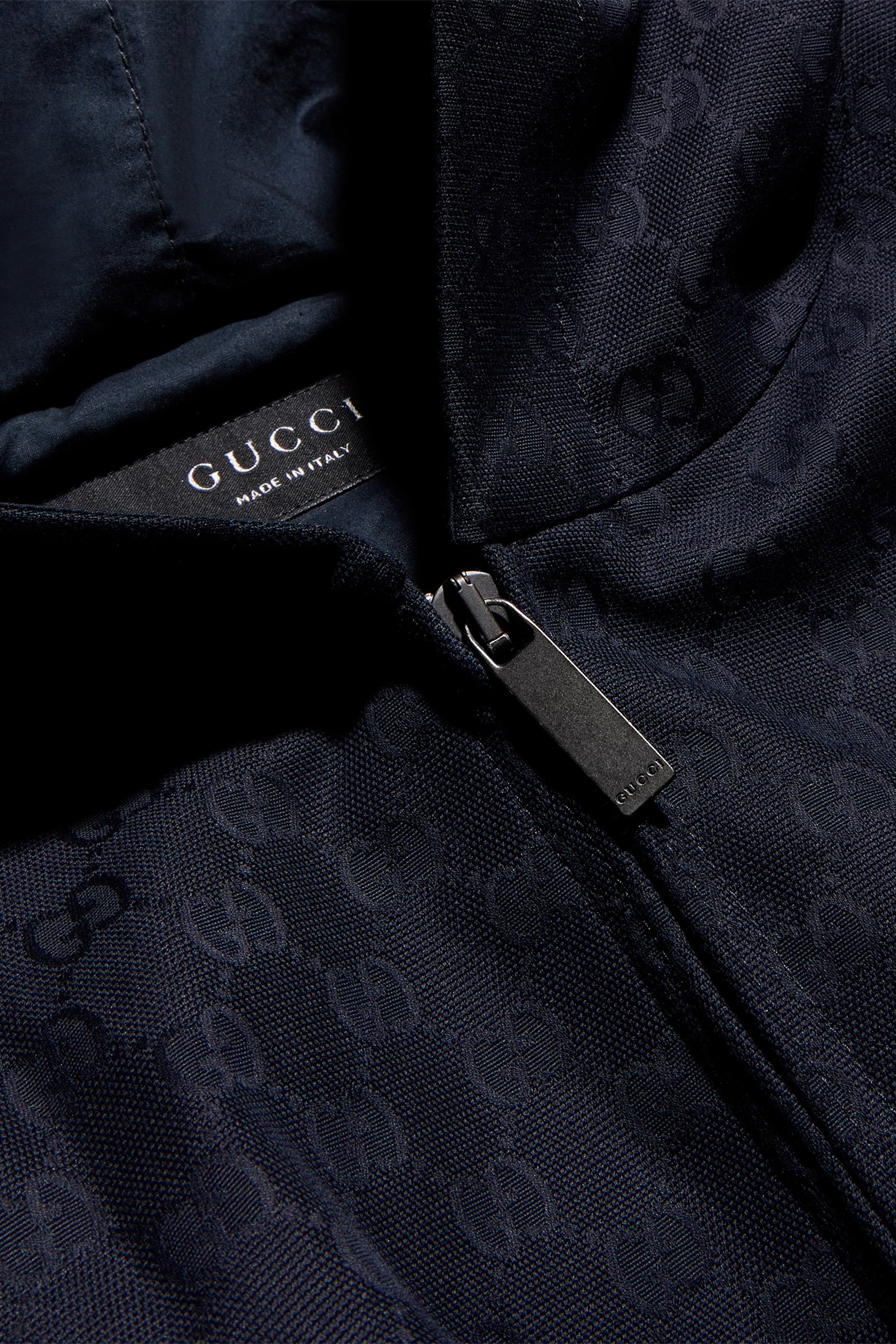 GG Cotton Canvas Zip Jacket