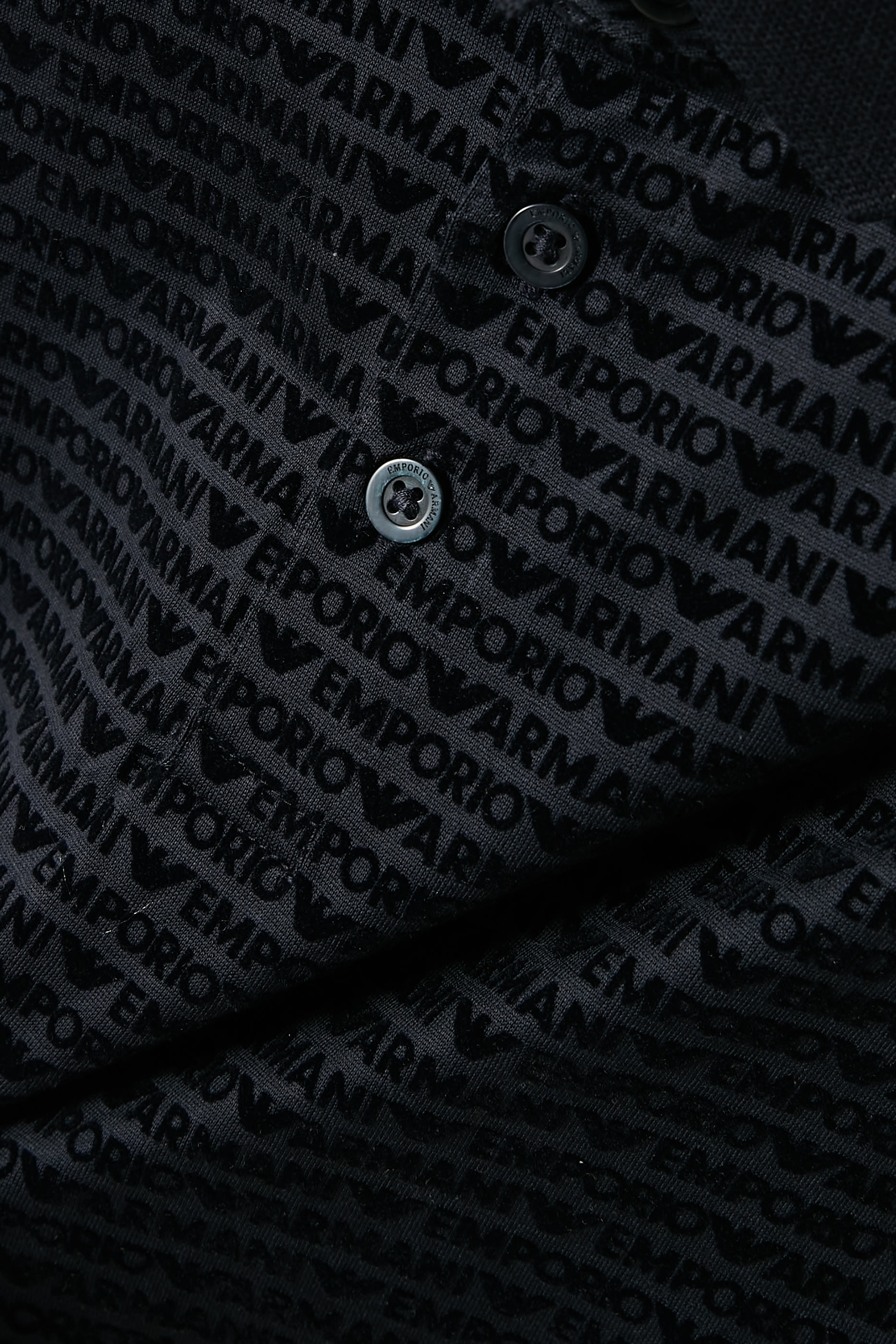 Kids All-Over EA Text Logo Polo