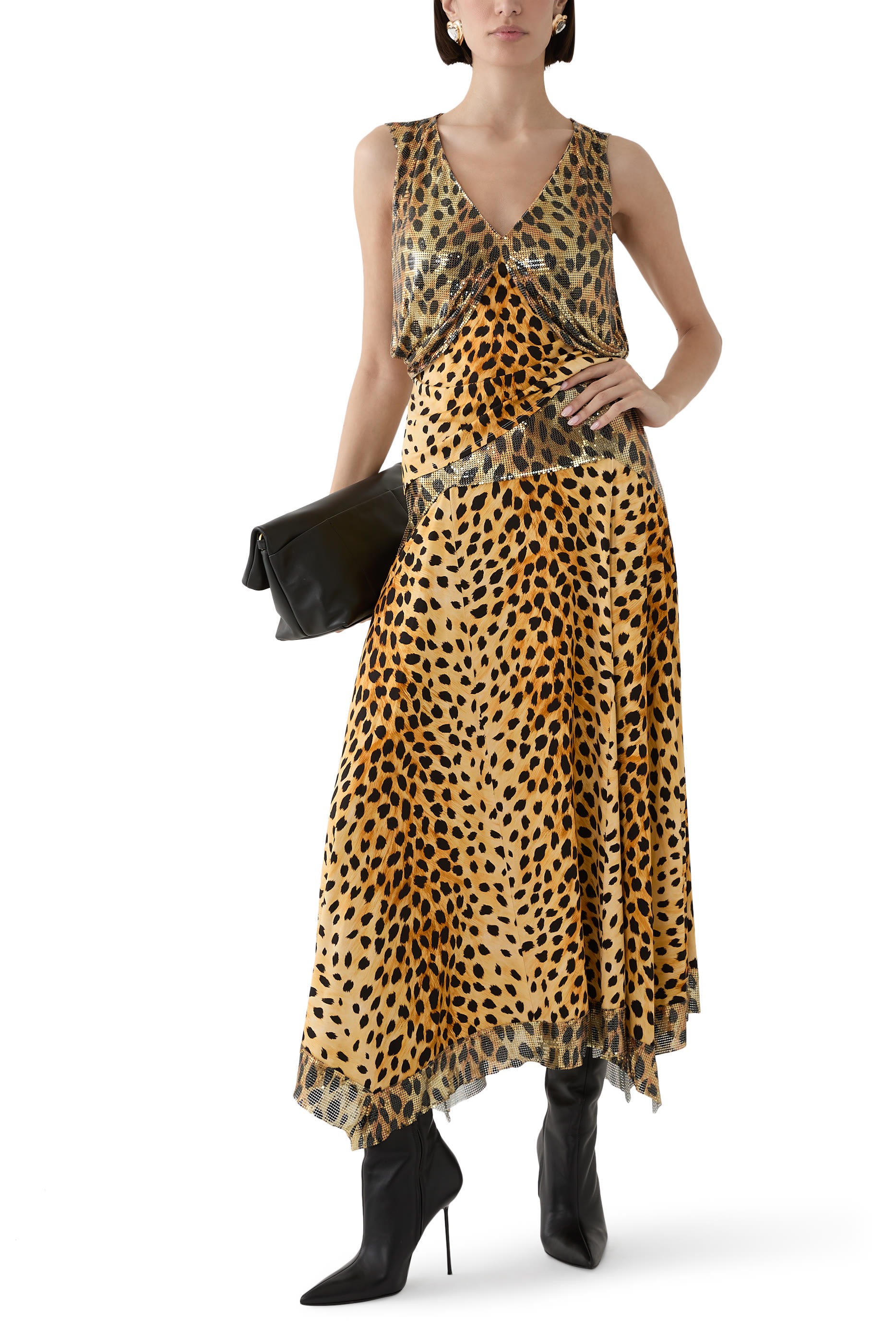 Leopard Print Sleeveless Top