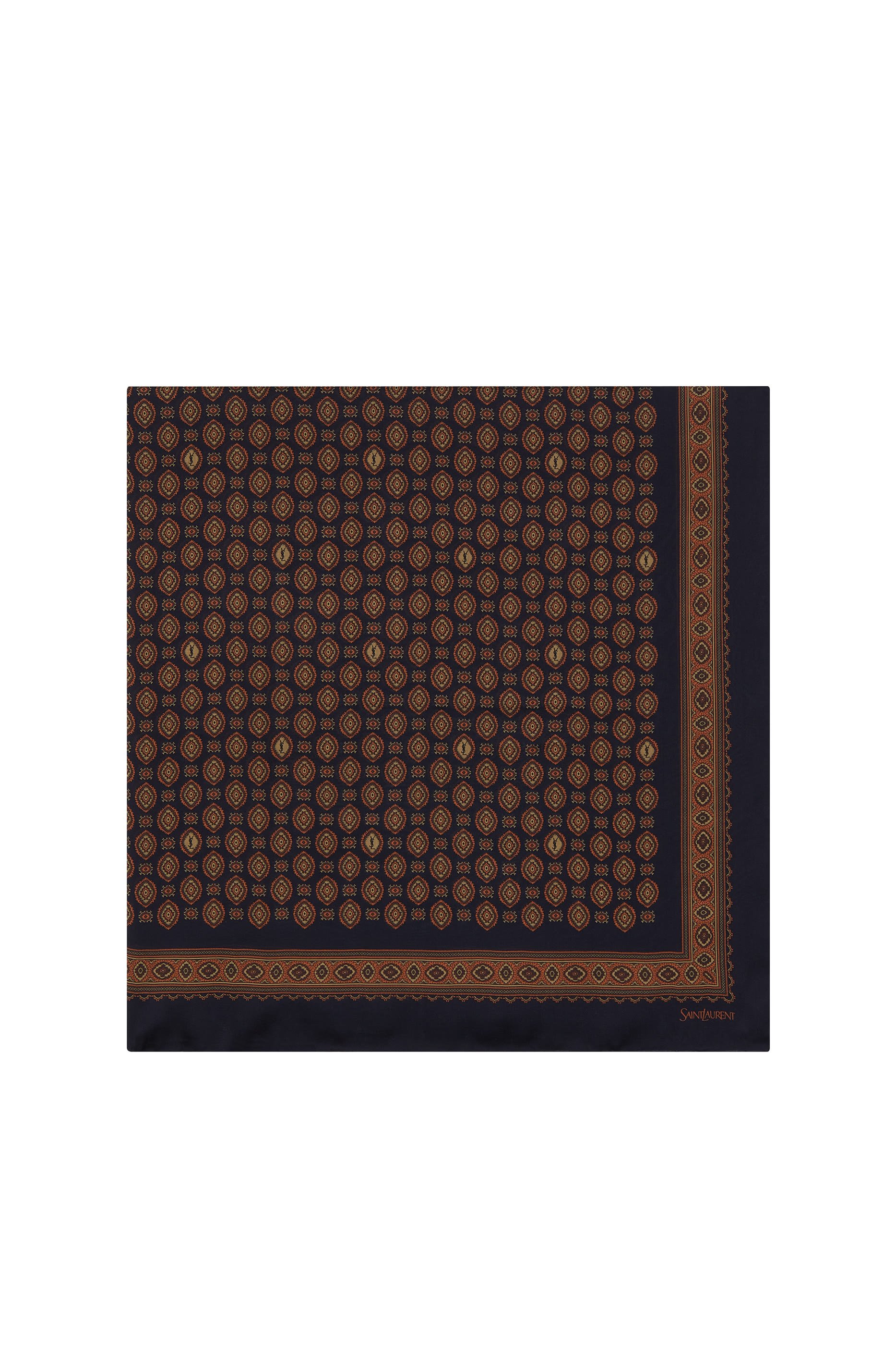 Medallion-Print Scarf