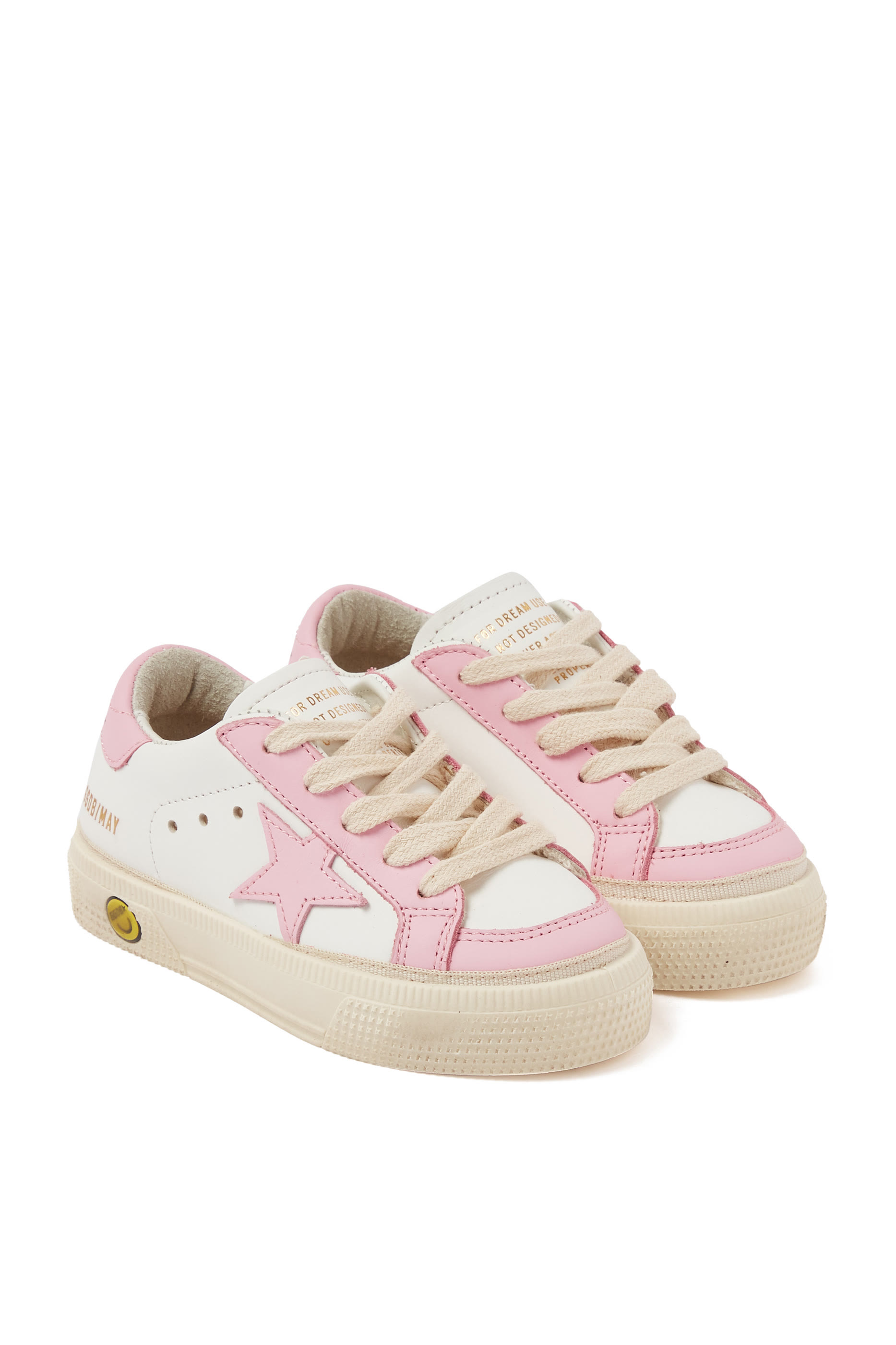 Kids May Leather Sneakers